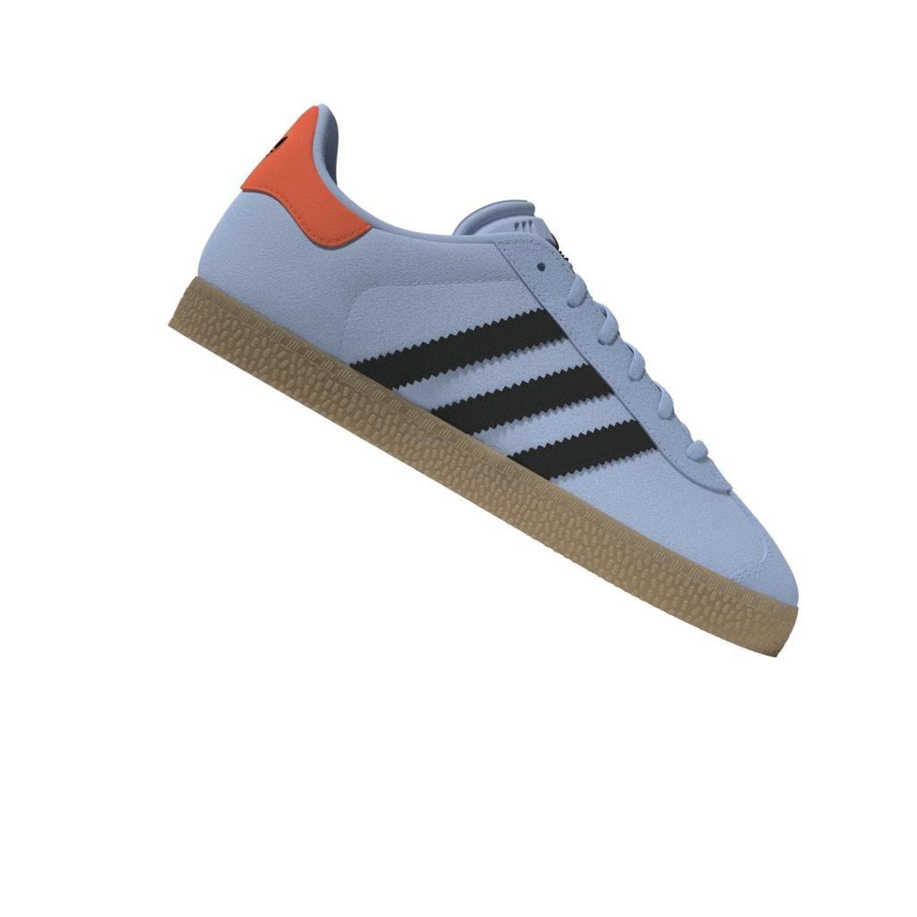 Unisex Kids Gazelle Shoes, Blue, , large image number 13