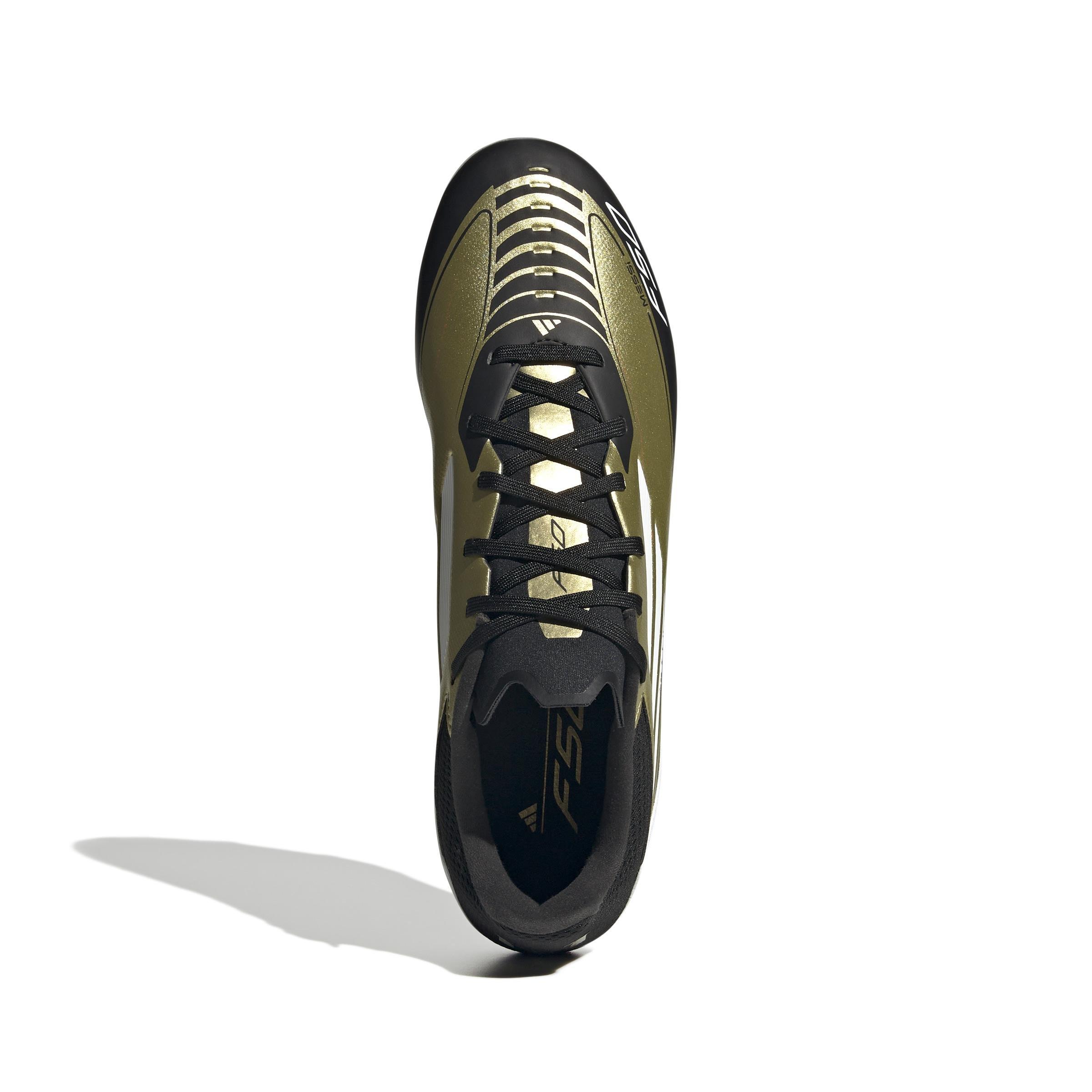 Unisex Messi F50 League Firm/Multi-Ground Boots, Gold, , large image number 1