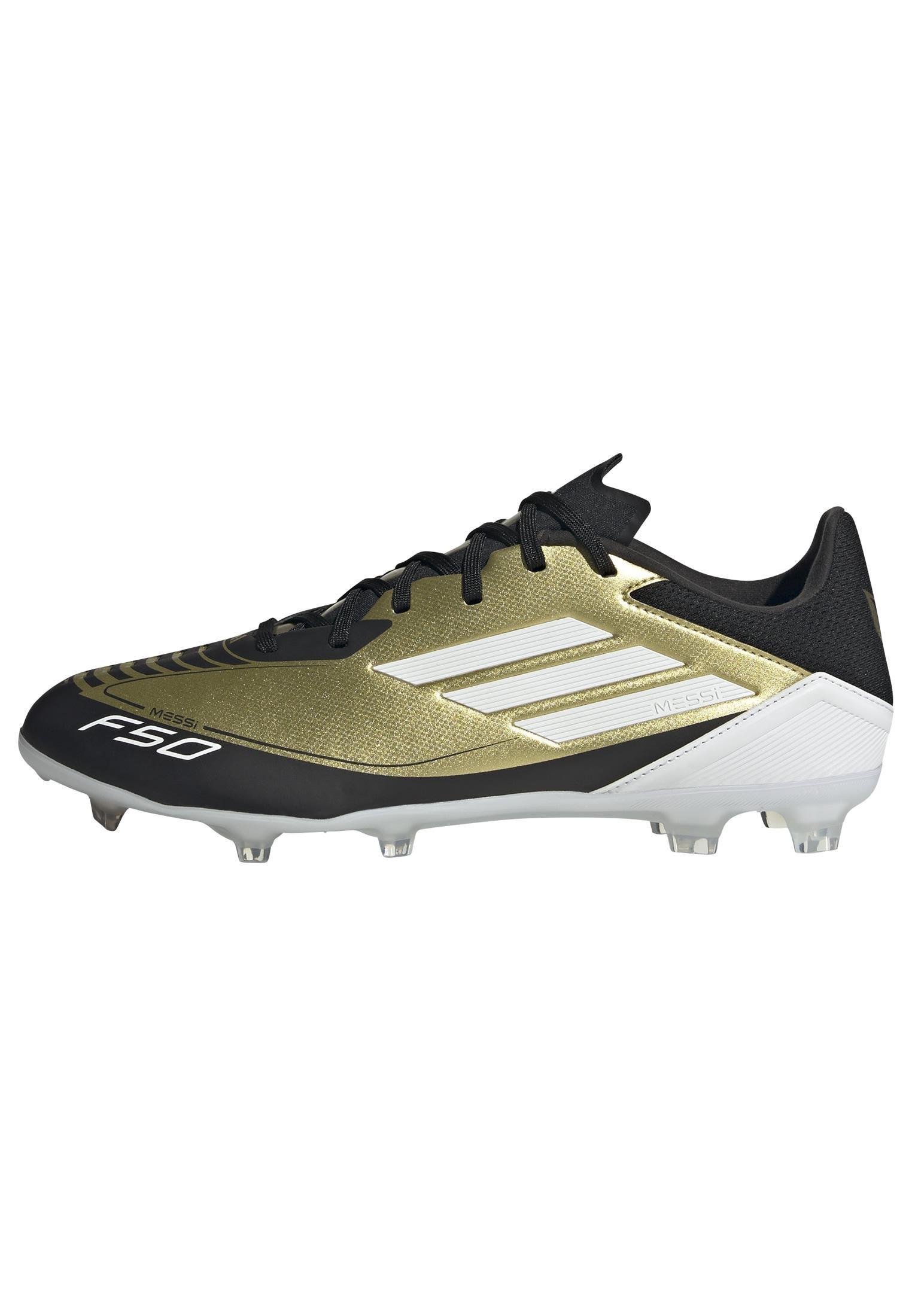 Unisex Messi F50 League Firm/Multi-Ground Boots, Gold, , large image number 10