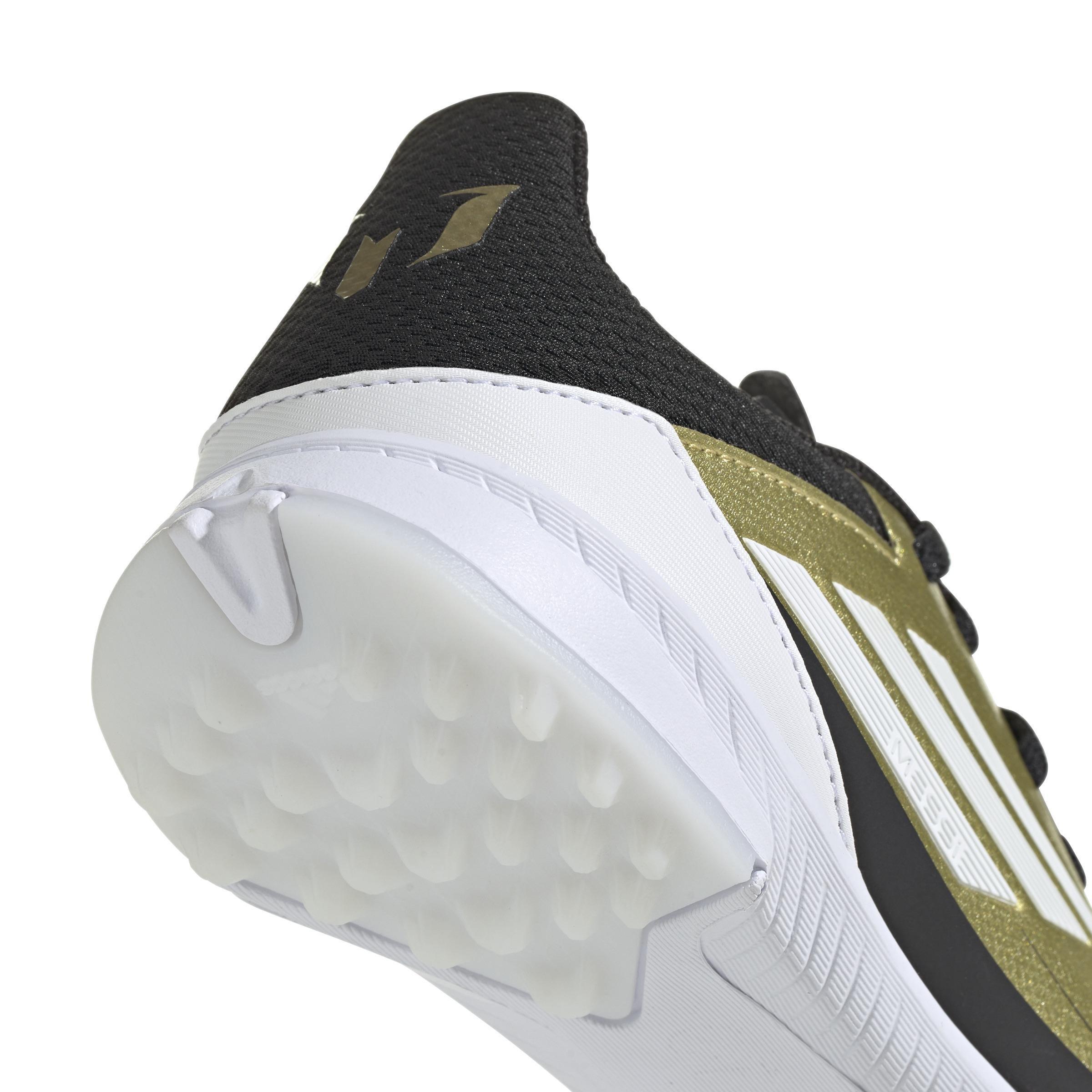 Unisex Kids Messi F50 League Turf Boots, Beige, , large image number 4