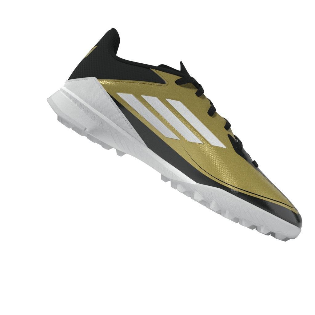 Unisex Kids Messi F50 League Turf Boots, Beige, , large image number 14