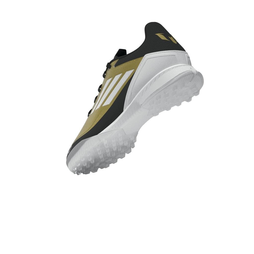 Unisex Messi F50 League Turf Boots, Gold, A901_ONE, large image number 13
