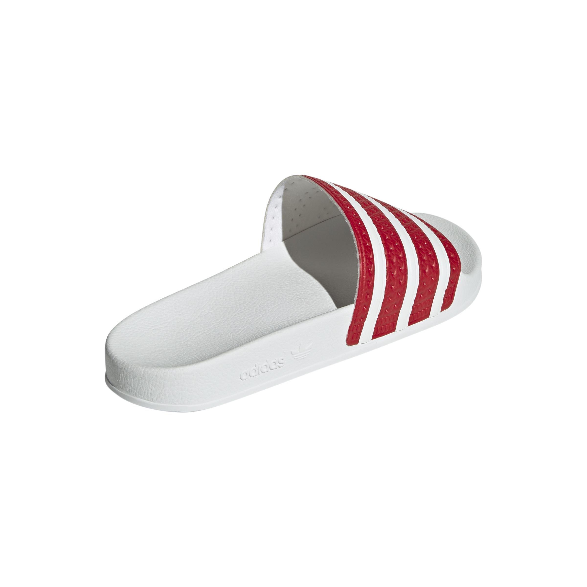 Adilette Slides, Red, A901_ONE, large image number 3
