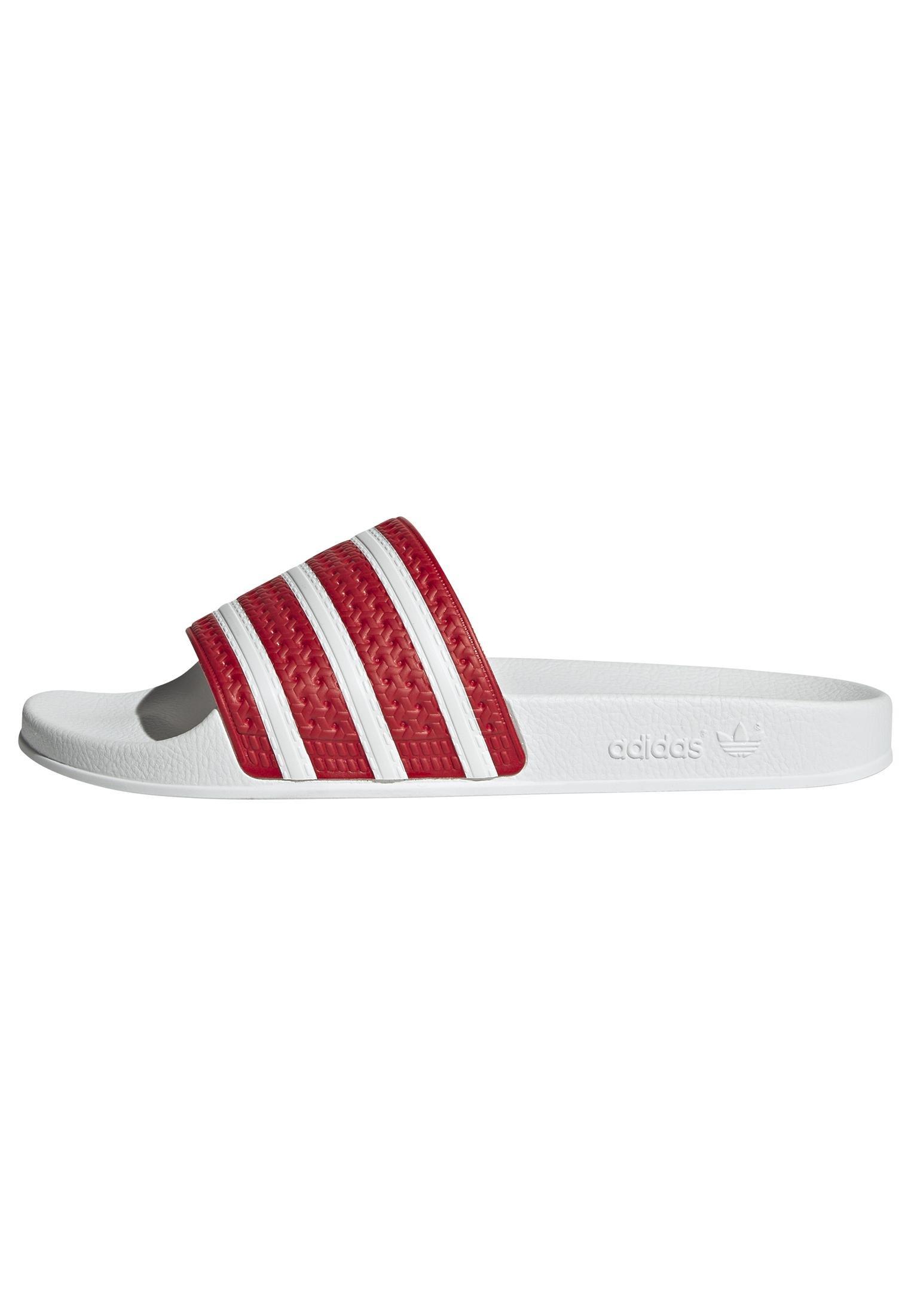 Adilette Slides, Red, A901_ONE, large image number 9