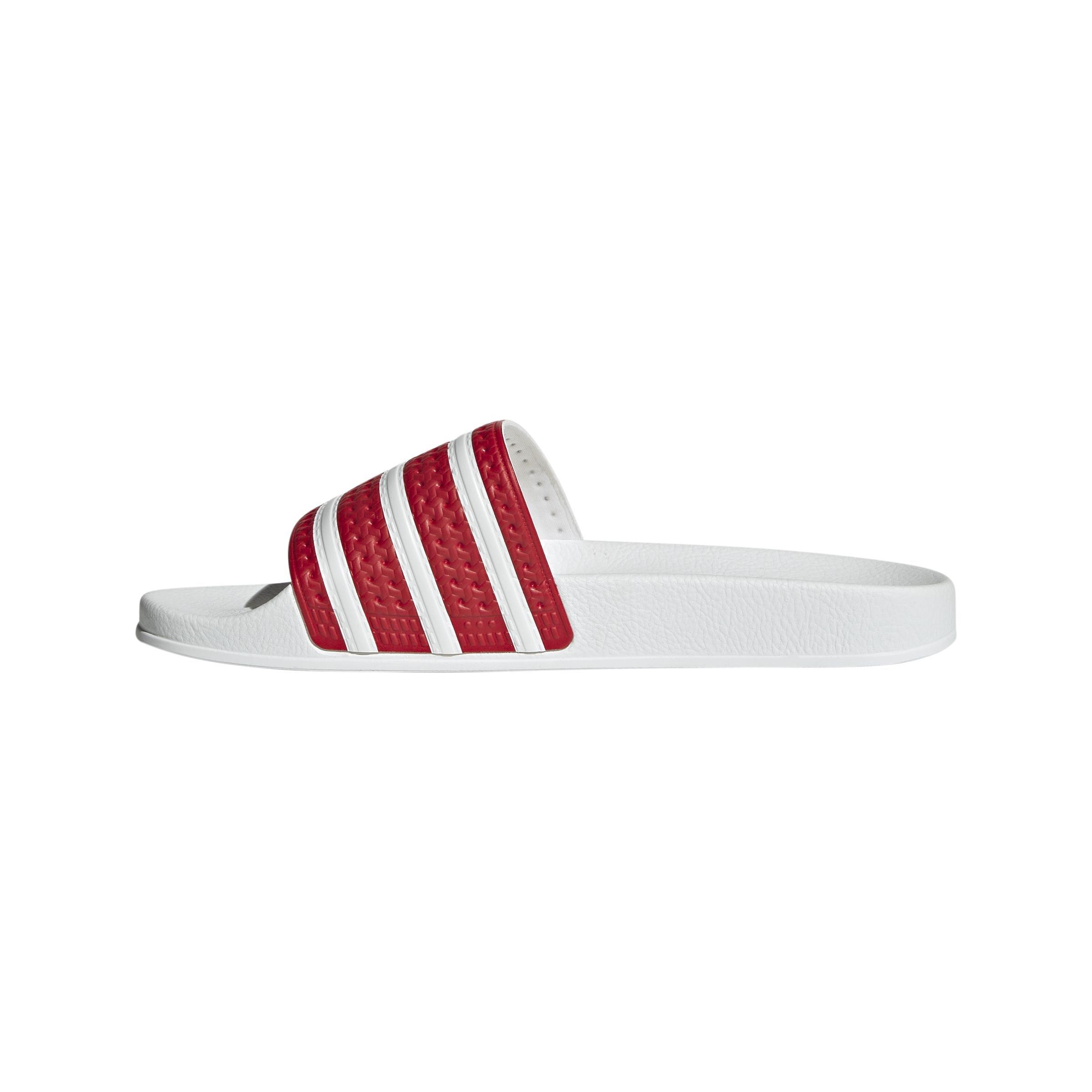 Adilette Slides, Red, A901_ONE, large image number 10