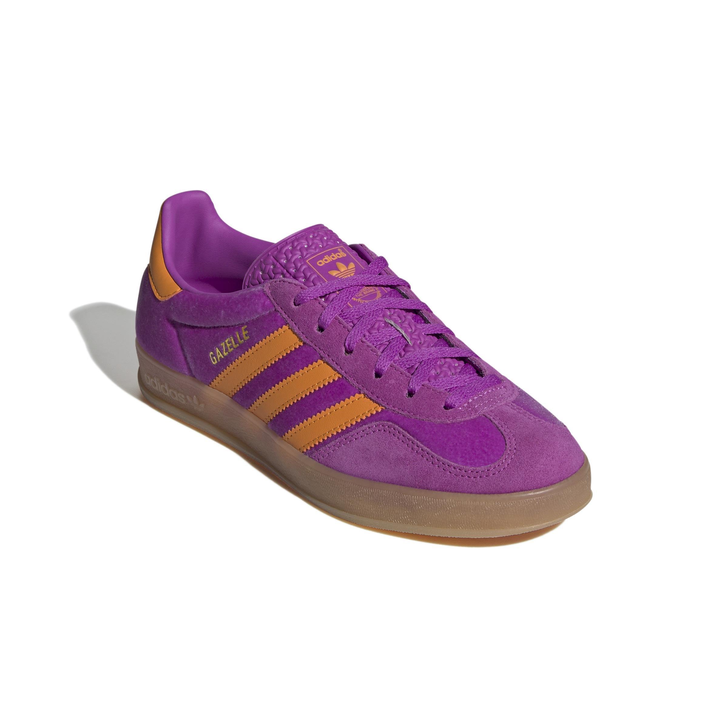 Gazelle Indoor Shoes, Purple, A901_ONE, medium
