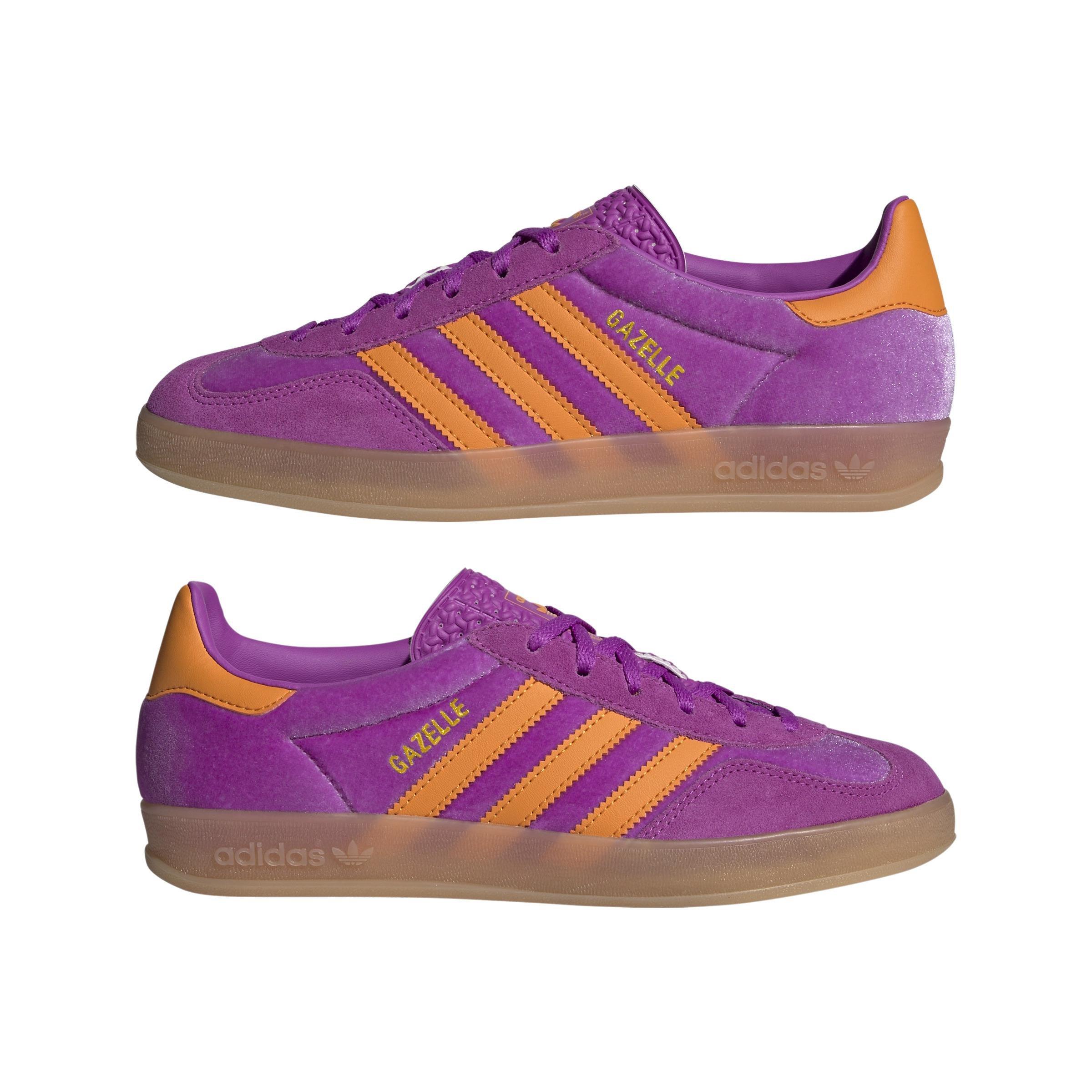 Gazelle Indoor Shoes, Purple, A901_ONE, large image number 7