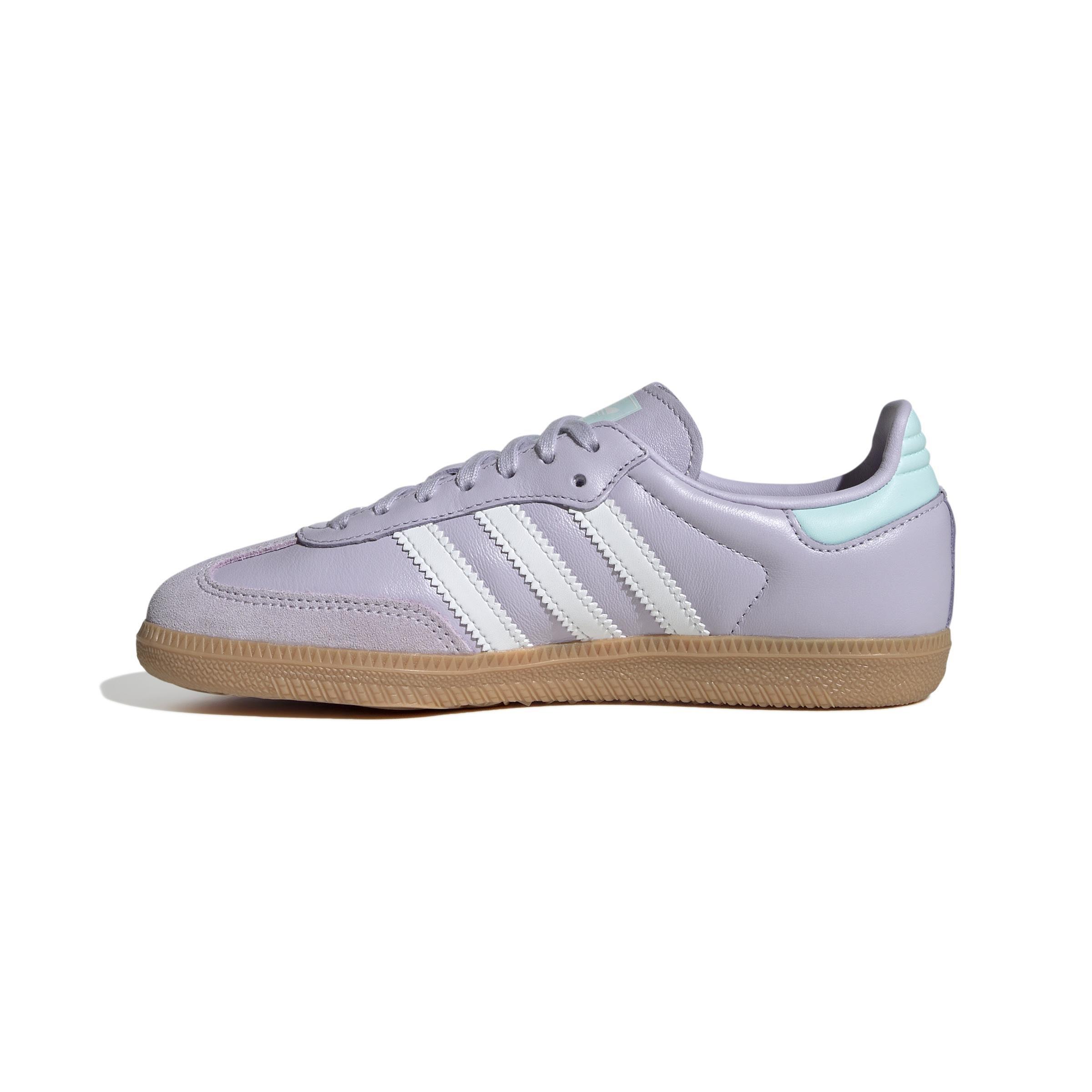 Unisex Kids Samba OG Shoes, Purple, , large image number 6