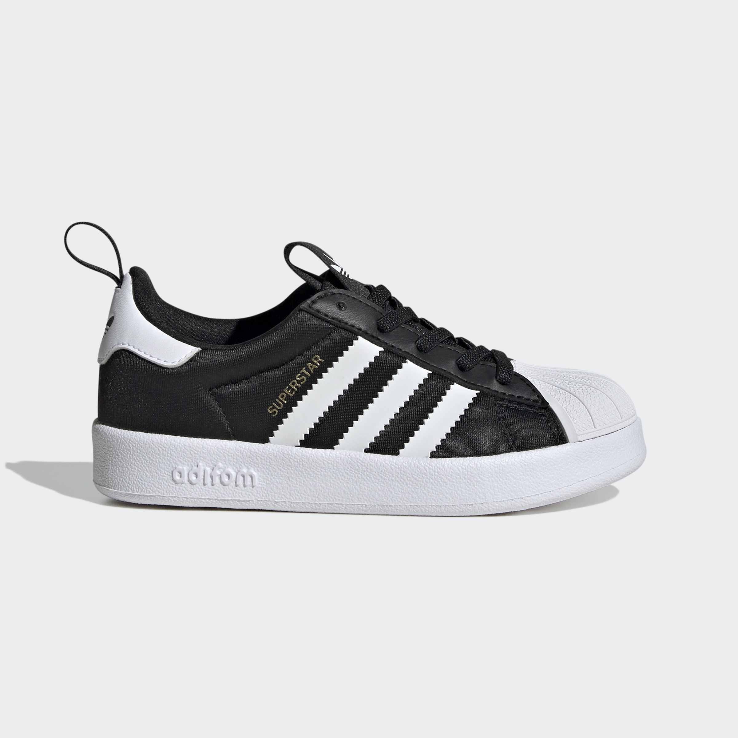 Kids Unisex Adifom Superstar 360 Shoes, Black, A901_ONE, large image number 0