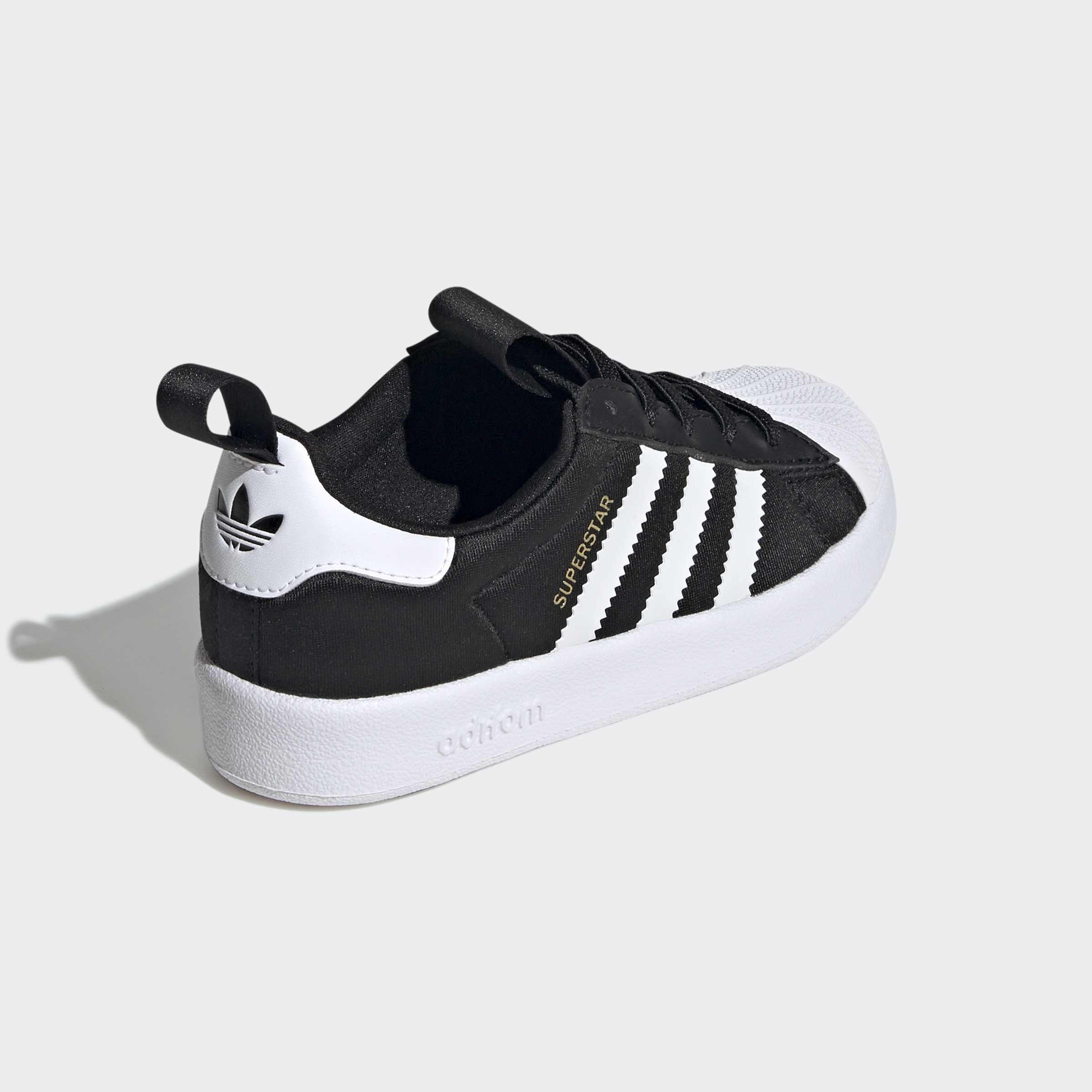 Kids Unisex Adifom Superstar 360 Shoes, Black, A901_ONE, large image number 3