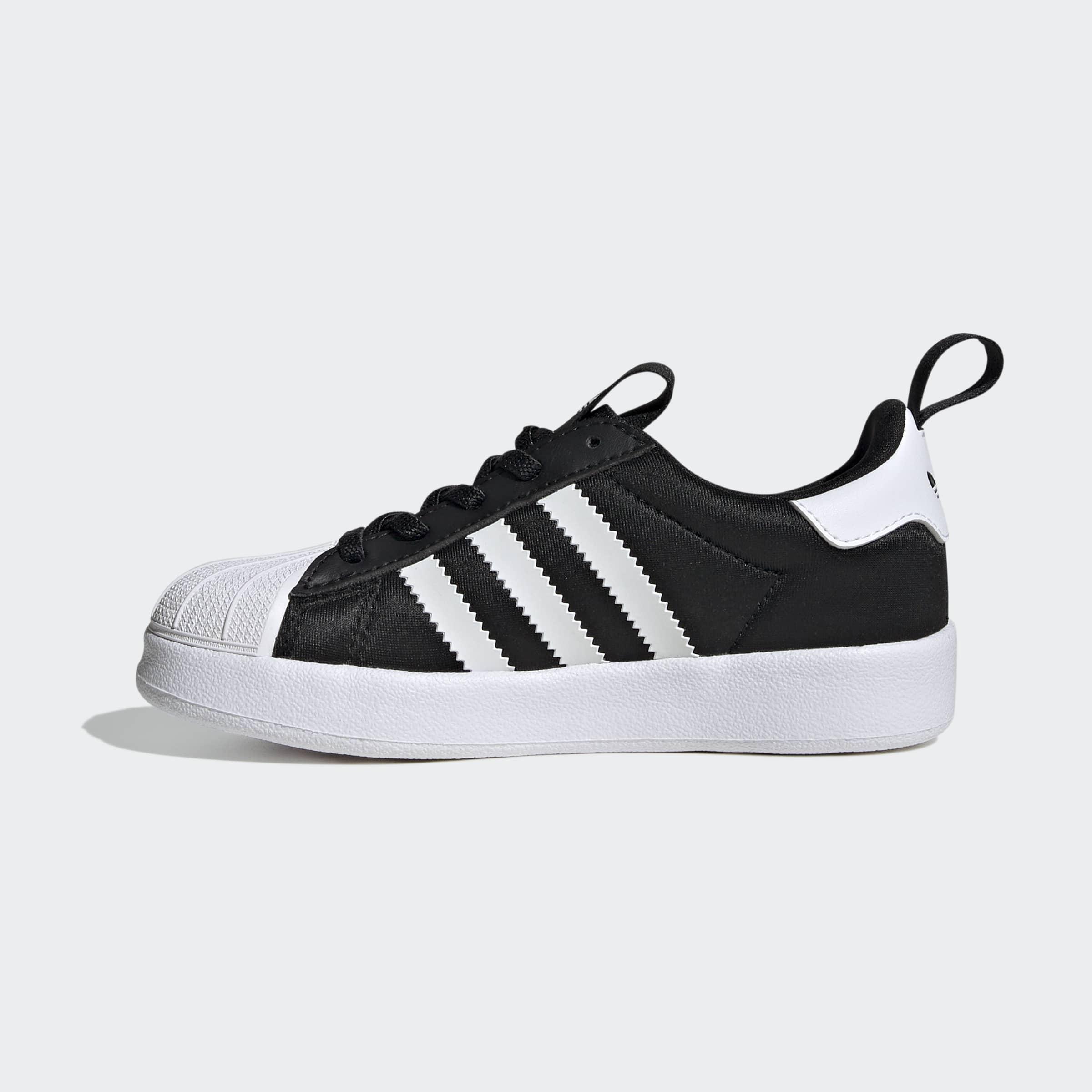 Kids Unisex Adifom Superstar 360 Shoes, Black, A901_ONE, large image number 6