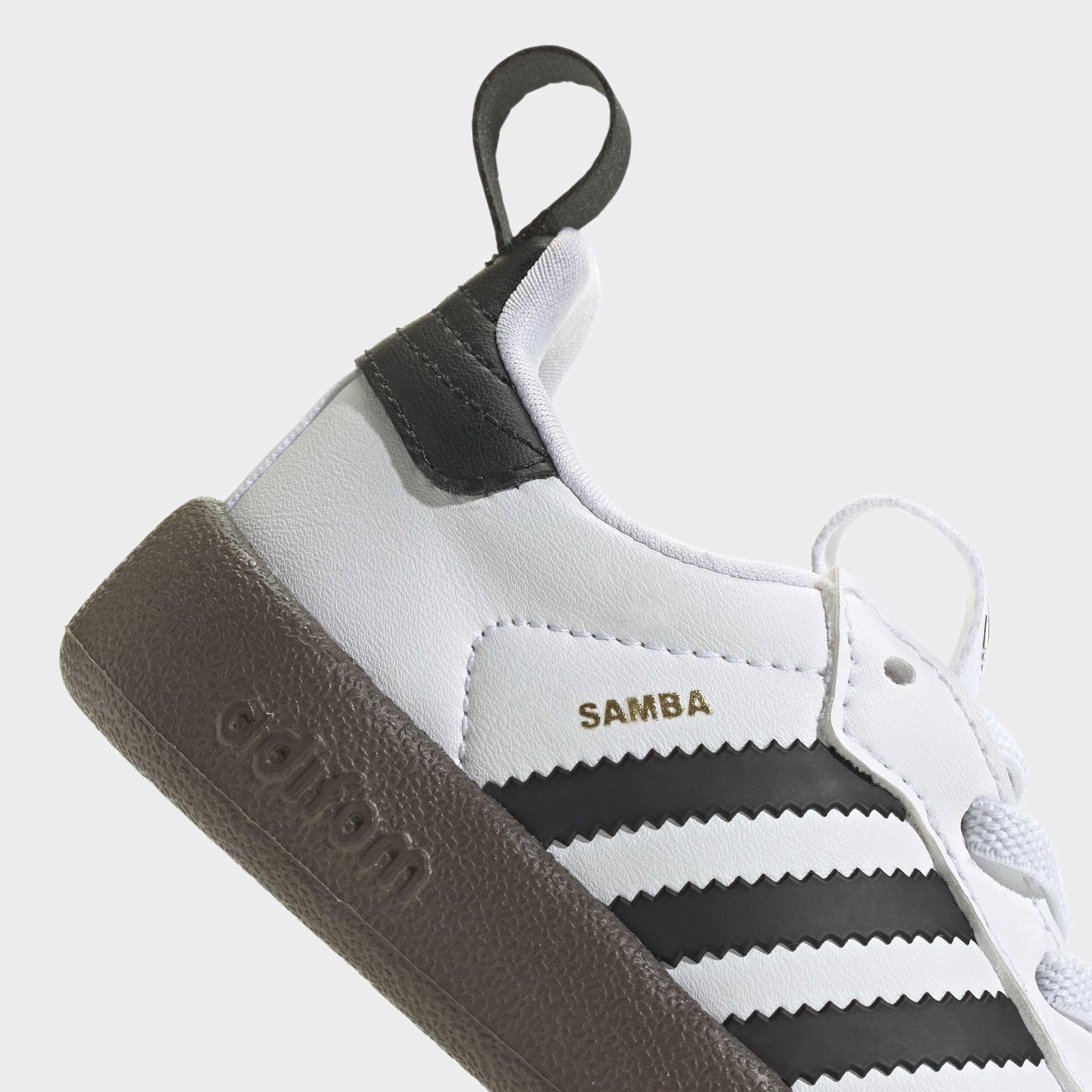 Kids Unisex Adifom Samba 360 Shoes, White, A901_ONE, large image number 6