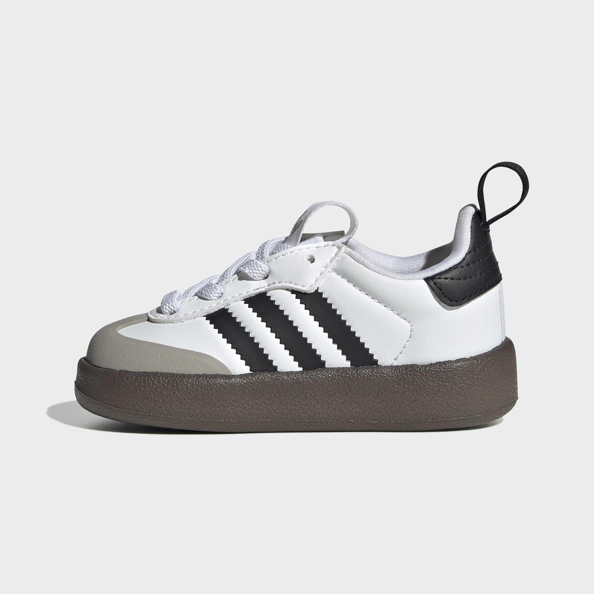 Kids Unisex Adifom Samba 360 Shoes, White, A901_ONE, large image number 7