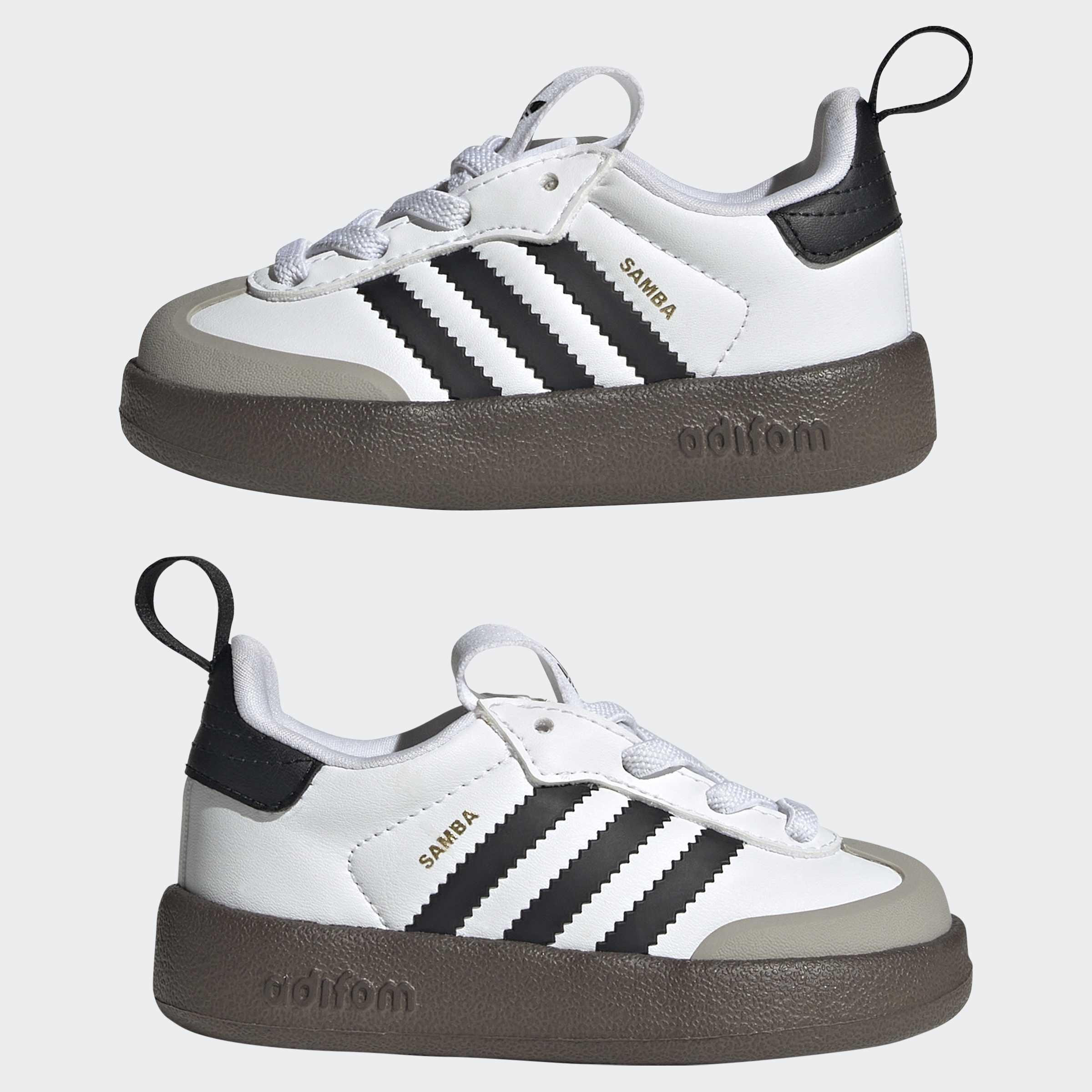 Kids Unisex Adifom Samba 360 Shoes, White, A901_ONE, large image number 9