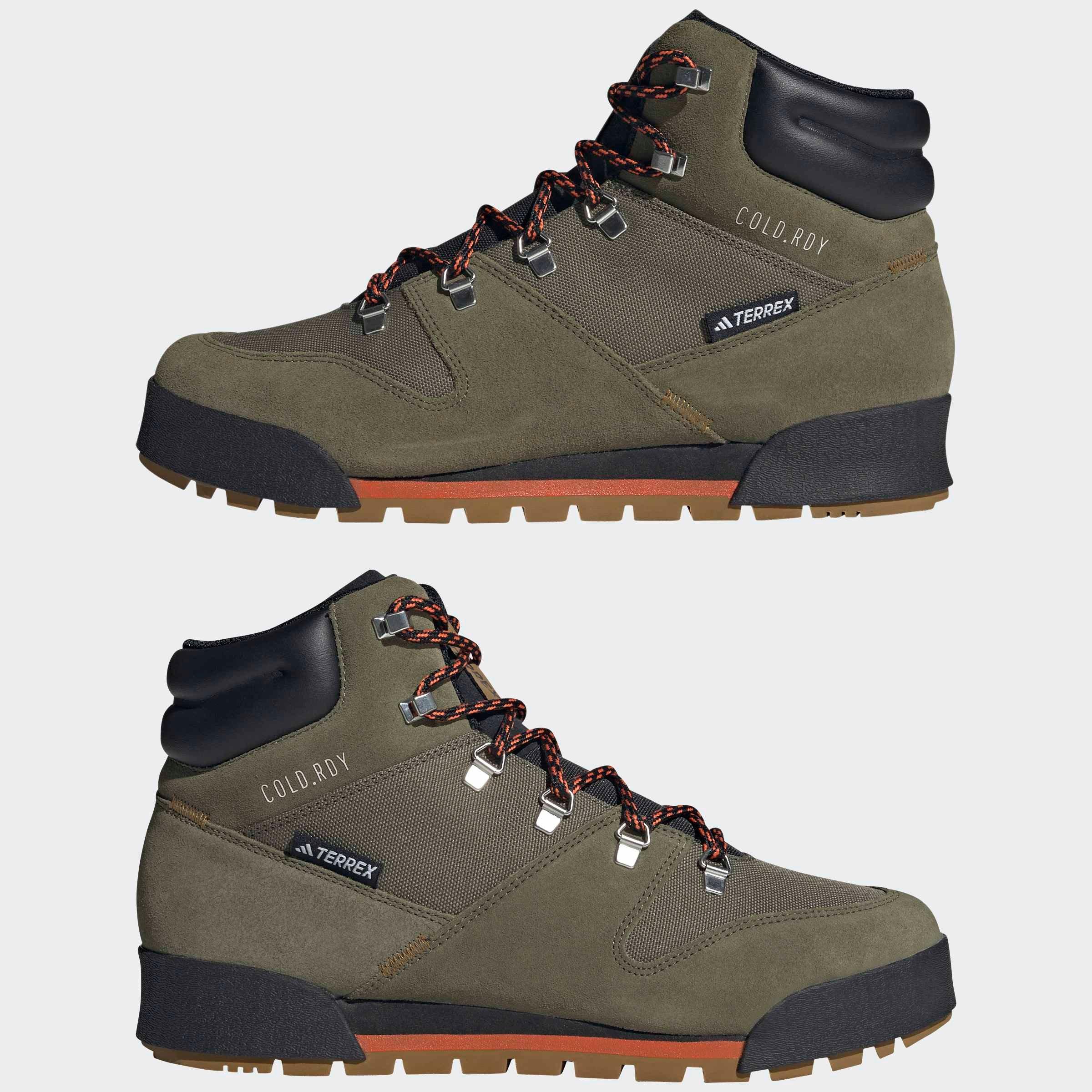 Terrex Snowpitch Cold.Rdy Hiking Shoes, Green, A901_ONE, large image number 8