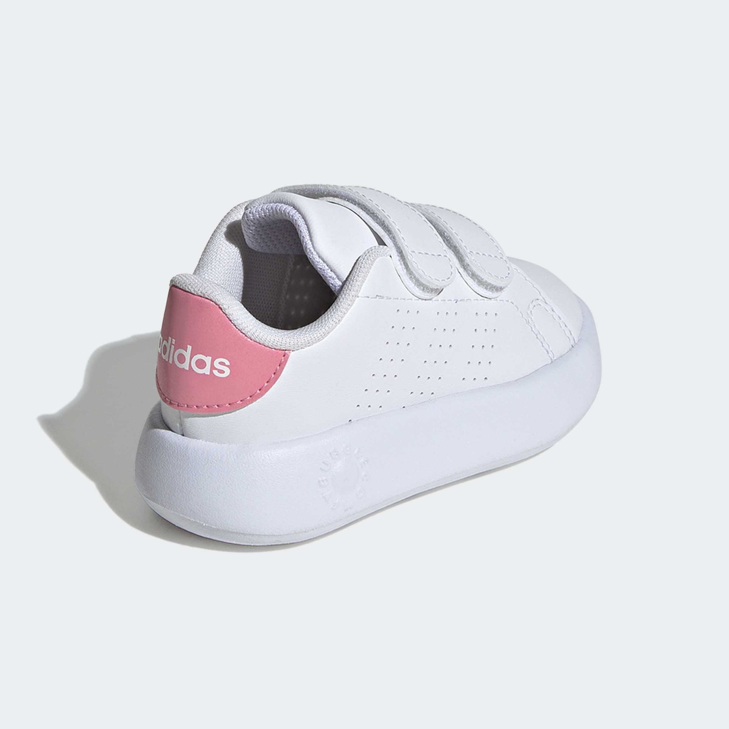Unisex Kids Advantage Shoes, White, A901_ONE, large image number 3