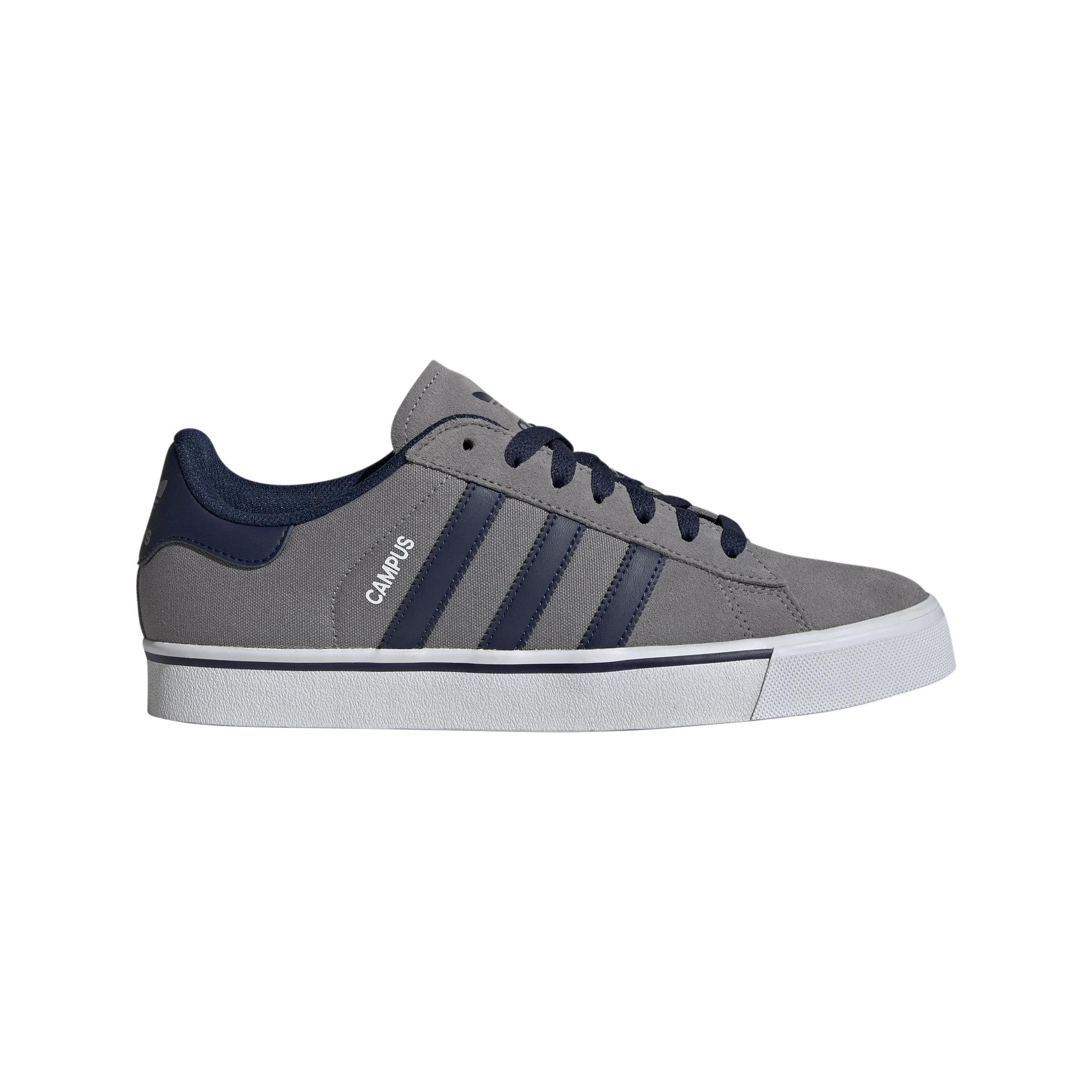 Unisex Campus Vulc Shoes, Grey, A901_ONE, large image number 0