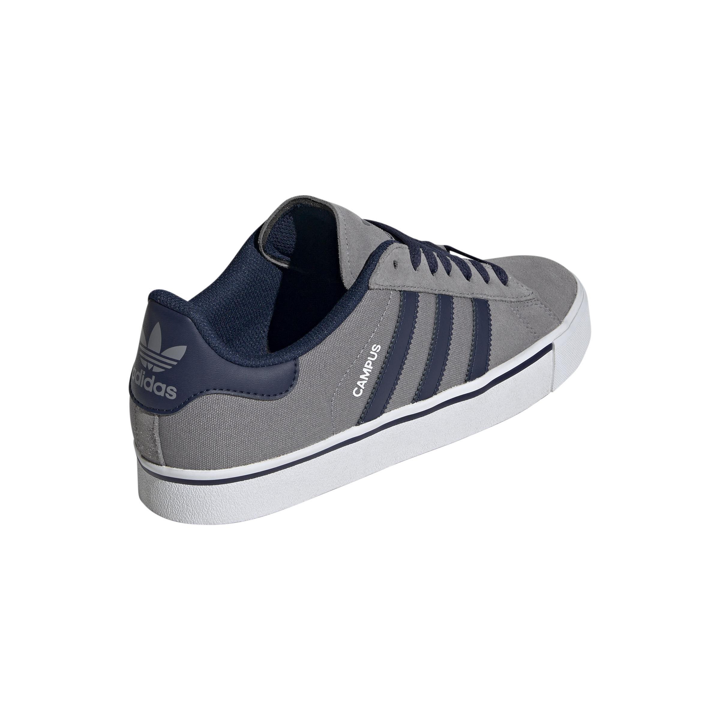 Unisex Campus Vulc Shoes, Grey, A901_ONE, large image number 3