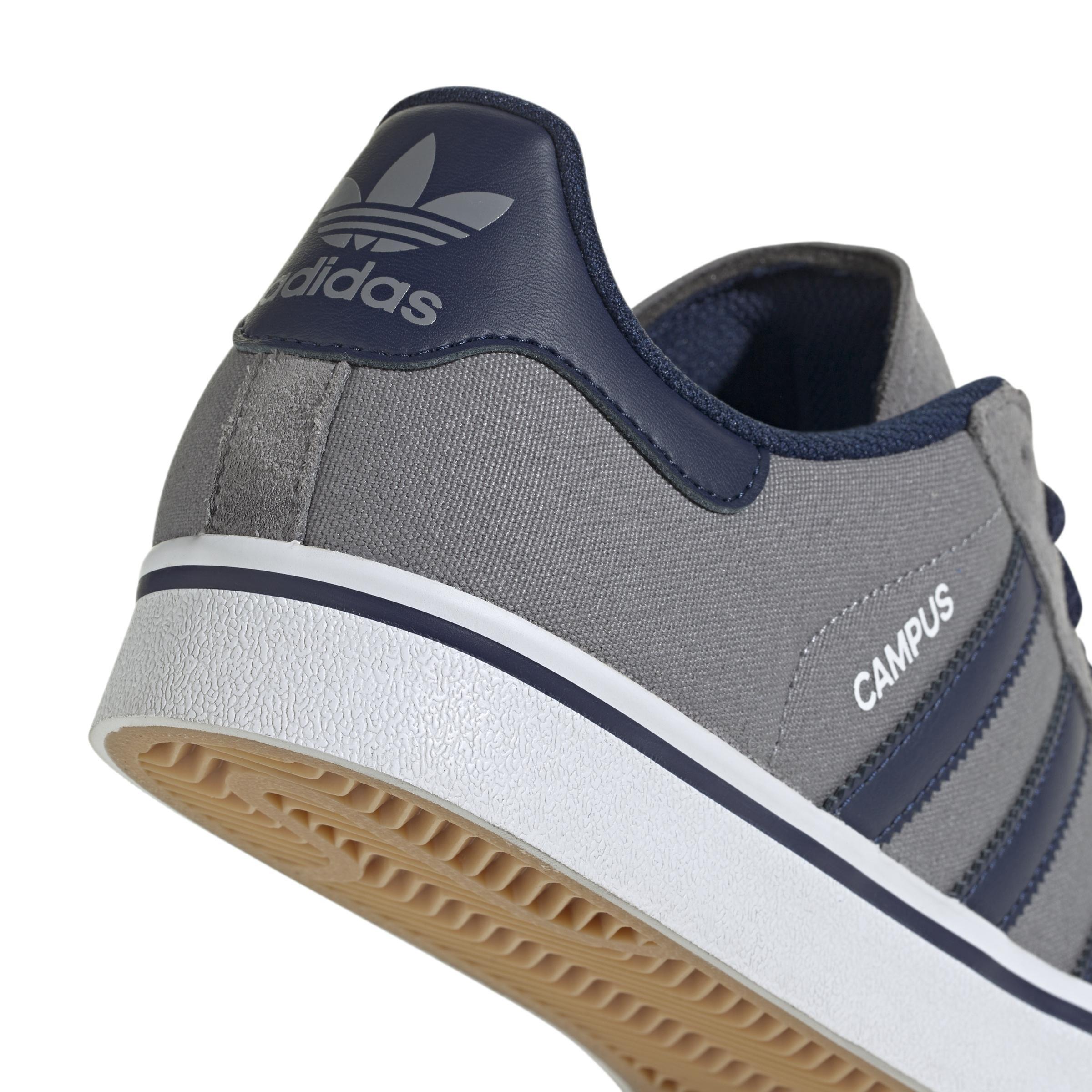 Unisex Campus Vulc Shoes, Grey, A901_ONE, large image number 4