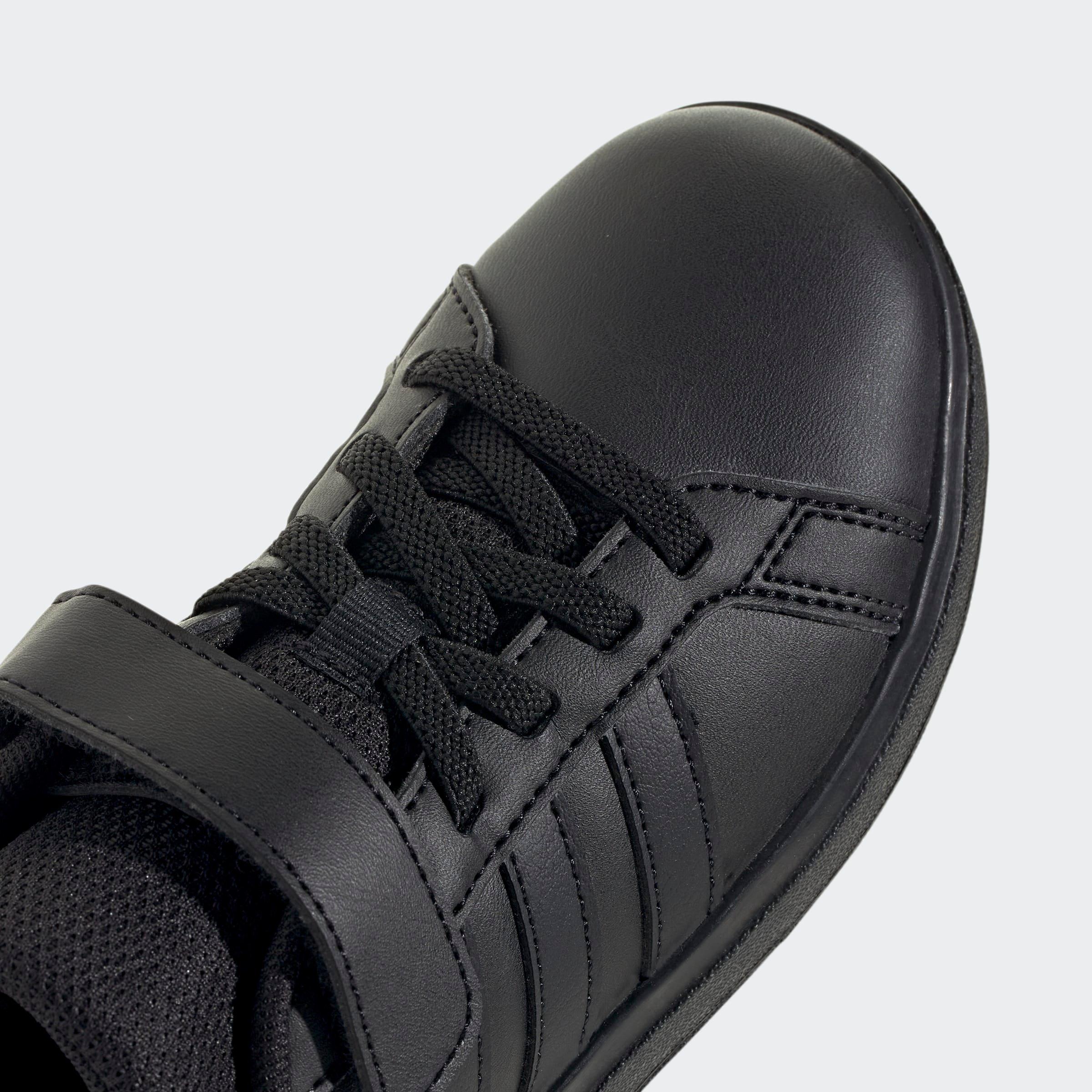 Kids Unisex Grand Court 2.0 Shoes, Black, A901_ONE, large image number 7