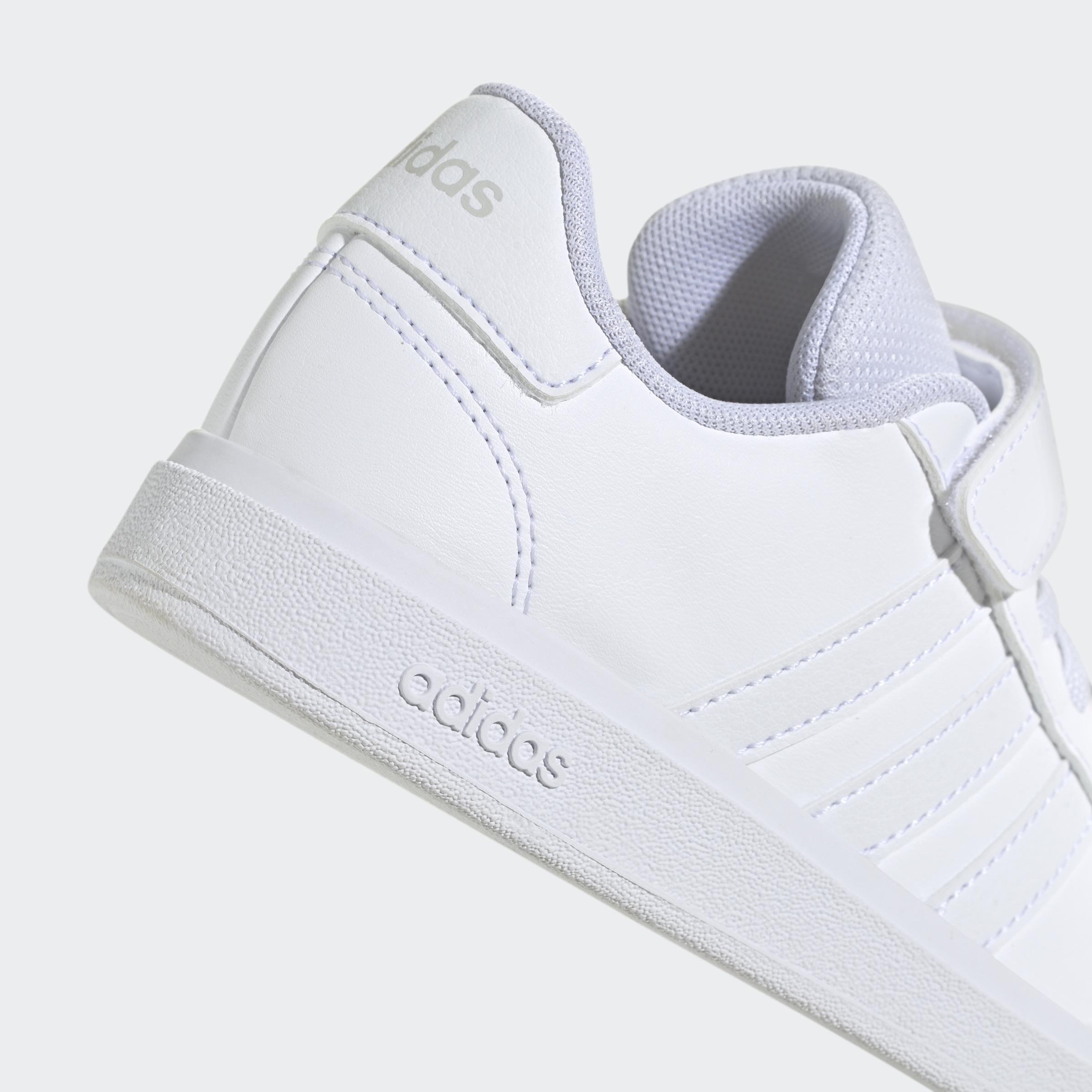 Kids Unisex Grand Court 2.0 Shoes, White, A901_ONE, large image number 5