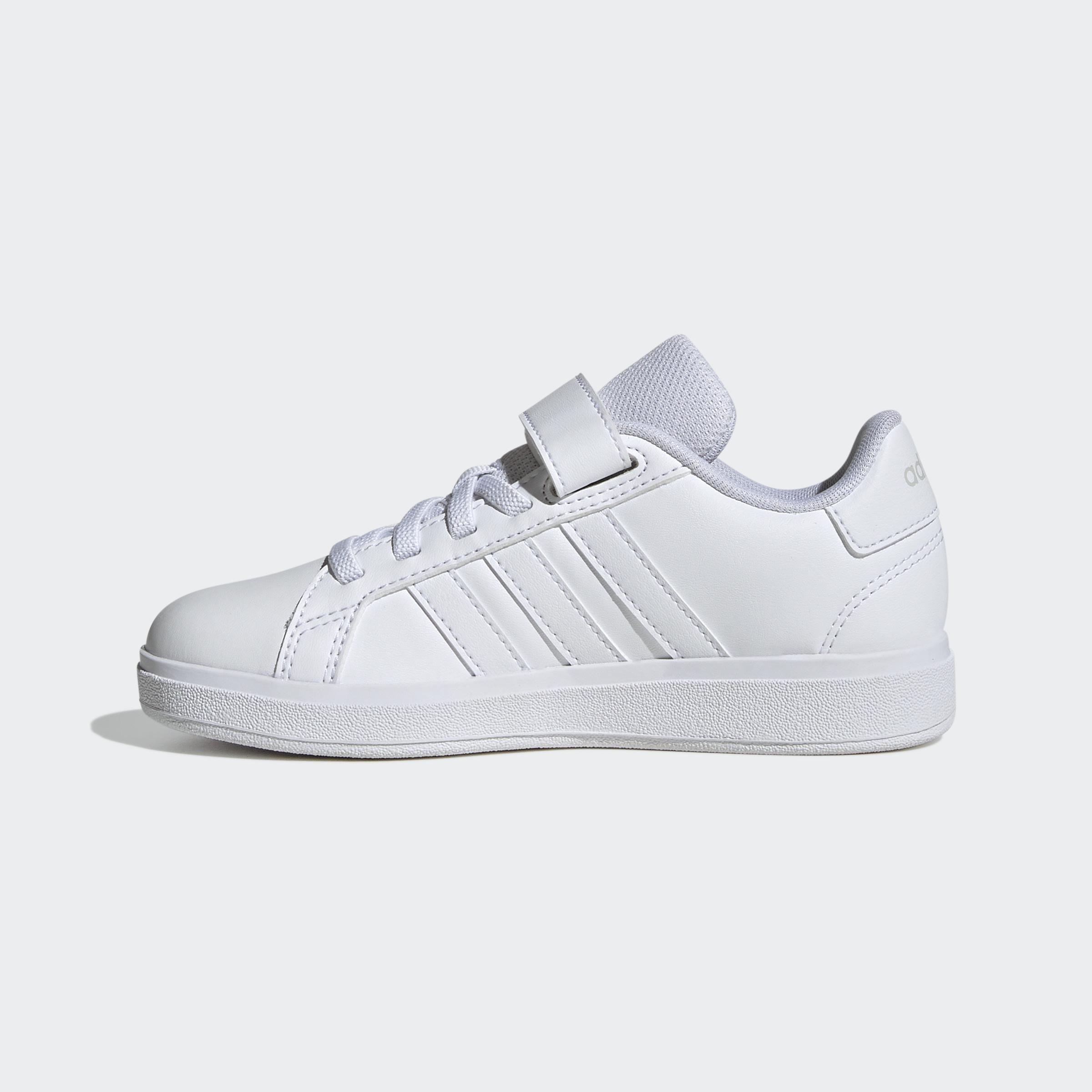 Kids Unisex Grand Court 2.0 Shoes, White, A901_ONE, large image number 6