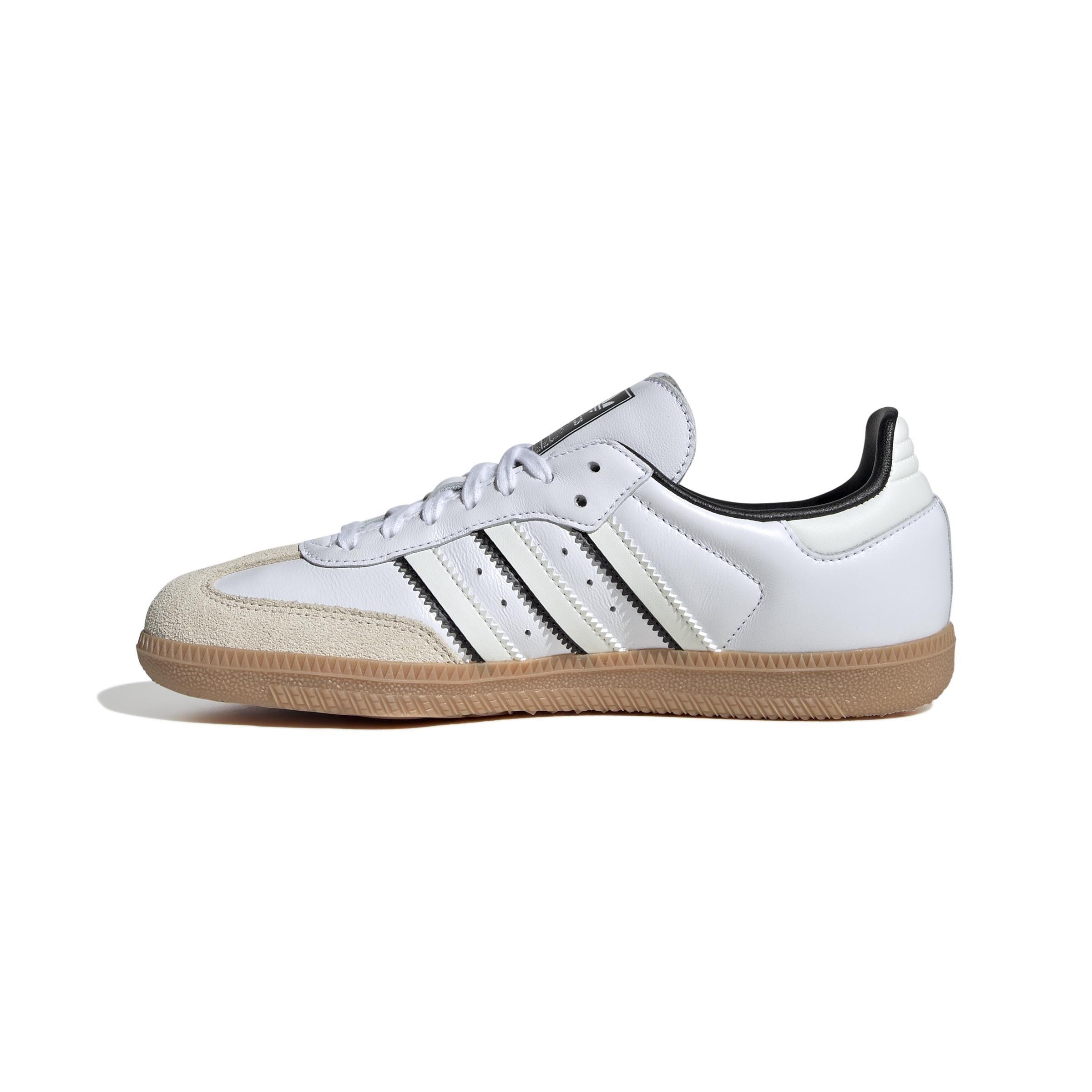 Unisex Kids Samba OG Shoes, White, , large image number 8