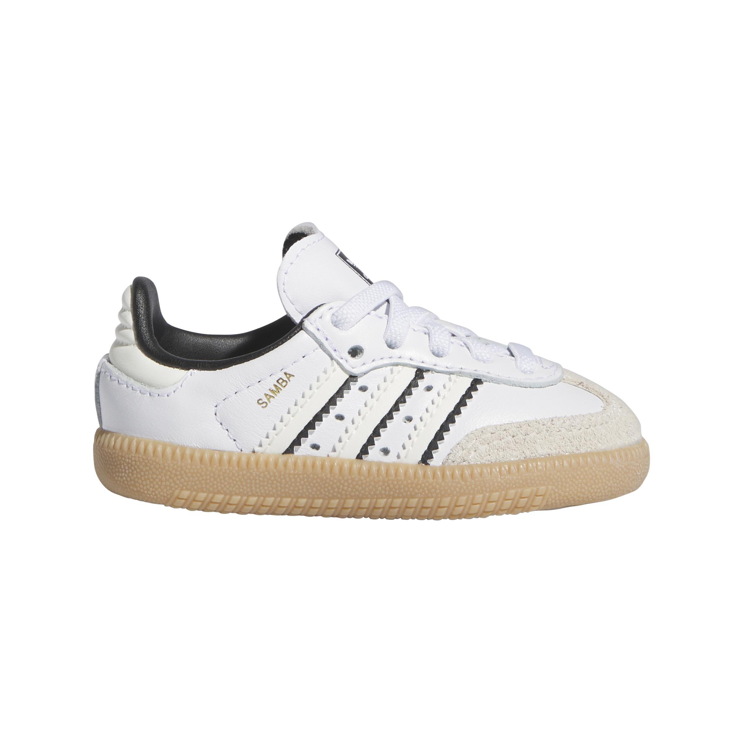 Unisex Kids Samba OG Elastic Laces Shoes, White, A901_ONE, large image number 0