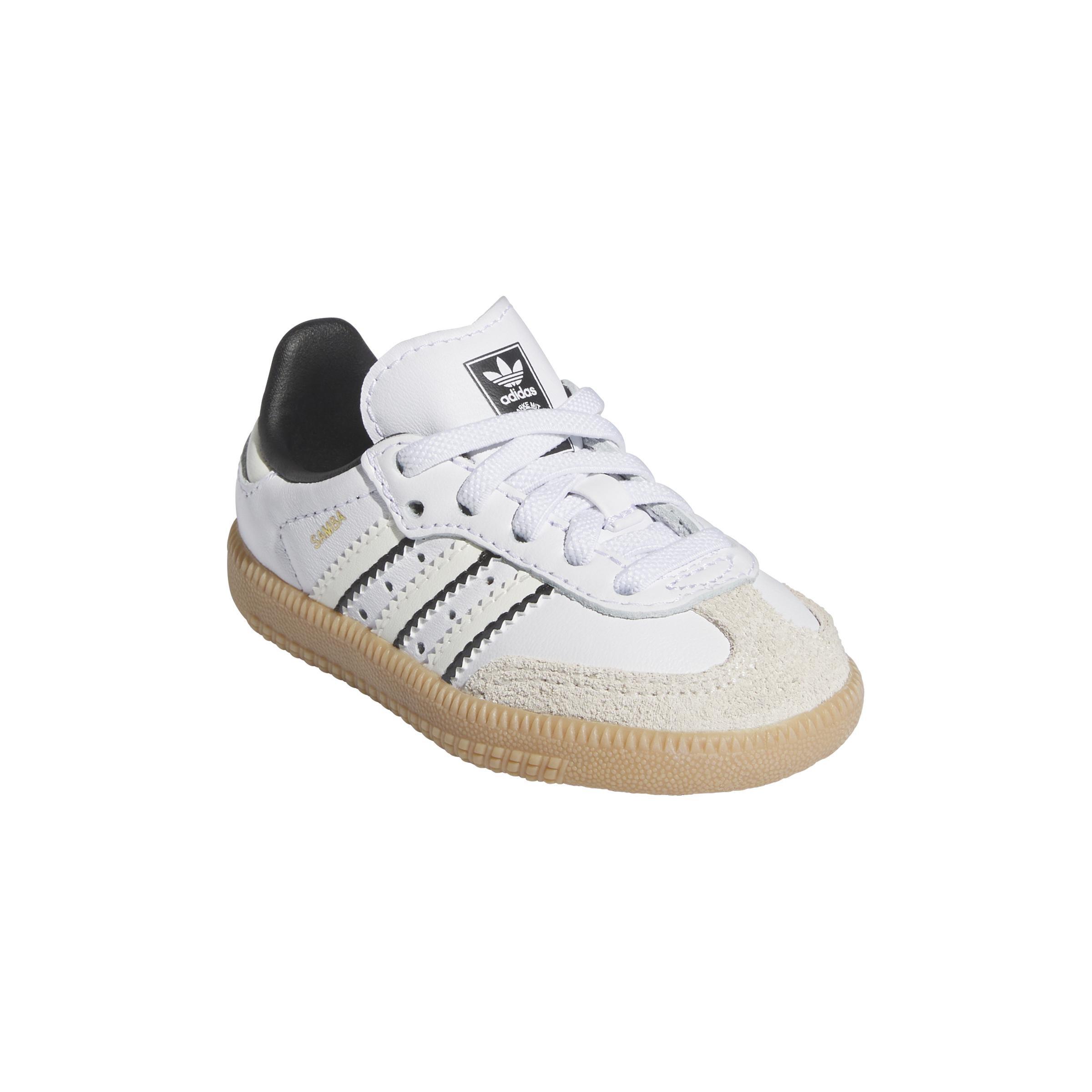 Unisex Kids Samba OG Elastic Laces Shoes, White, A901_ONE, large image number 2