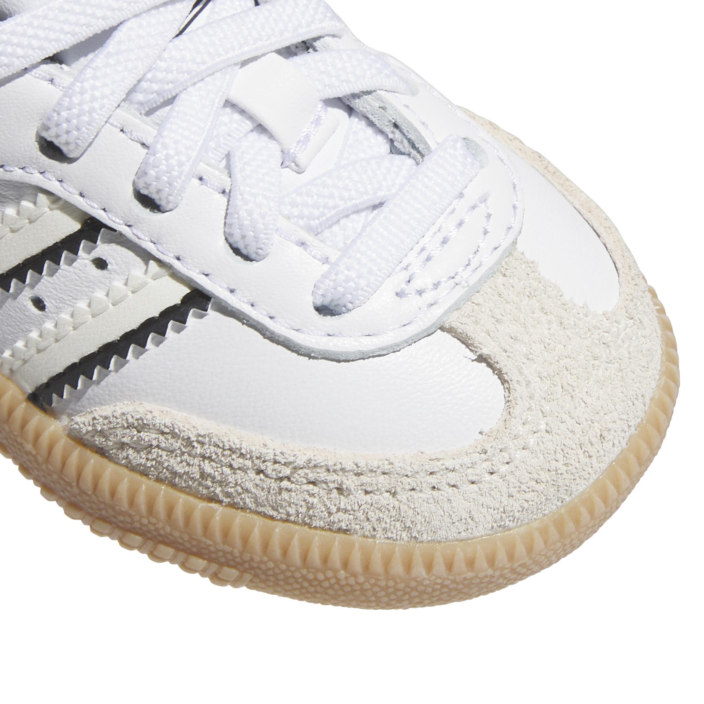 Unisex Kids Samba OG Elastic Laces Shoes, White, A901_ONE, large image number 5
