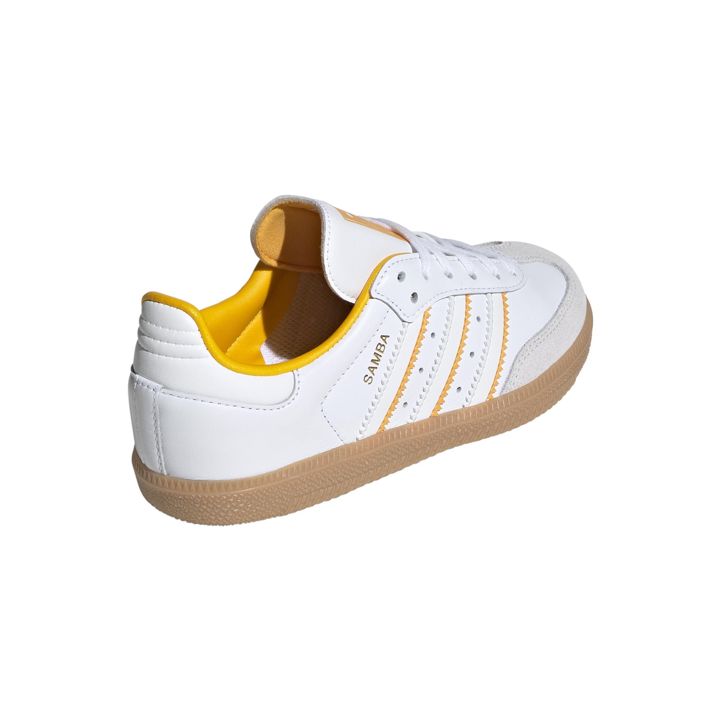 Unisex Kids Samba OG Shoes, White, A901_ONE, large image number 3