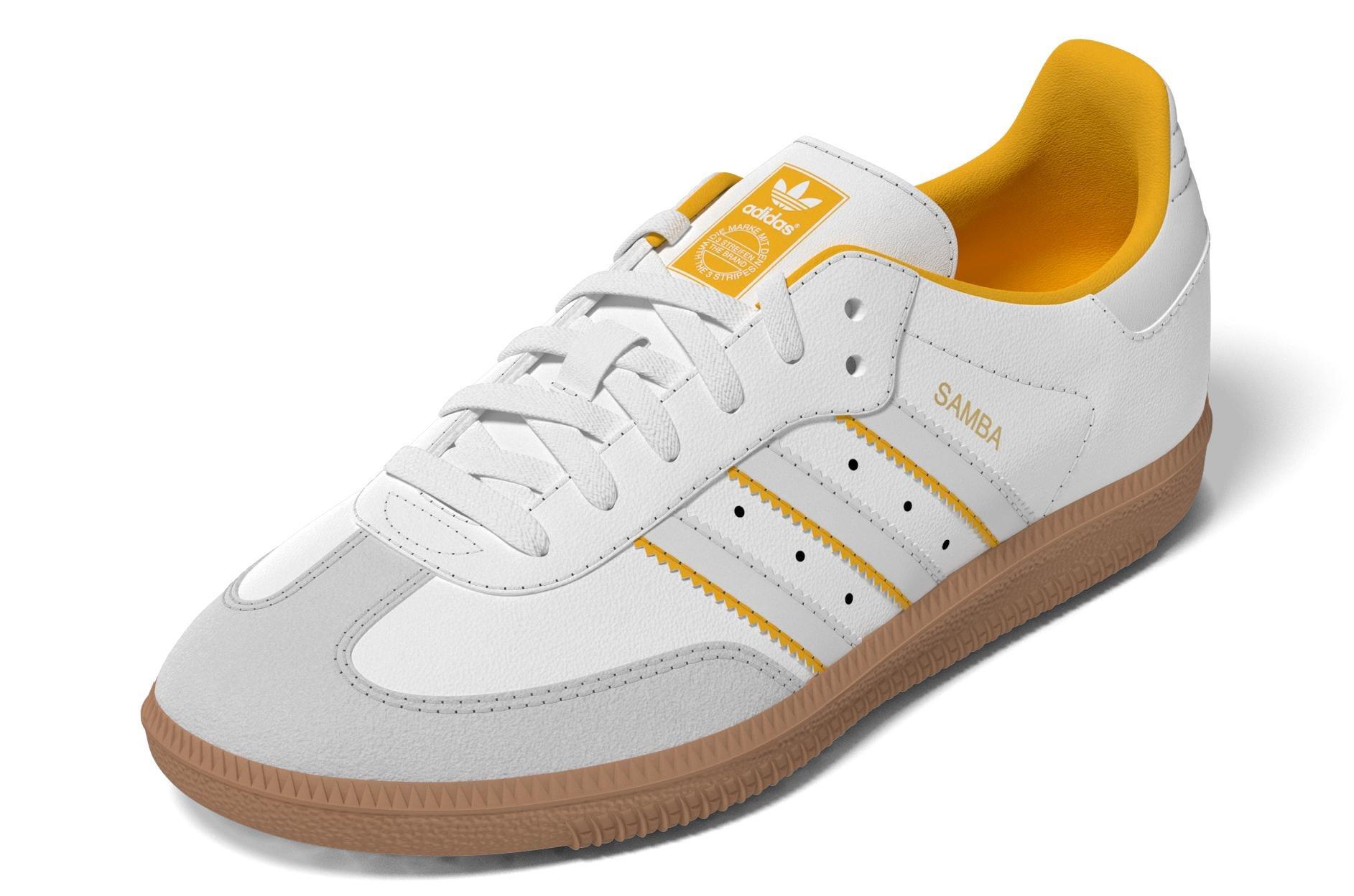 Unisex Kids Samba OG Shoes, White, A901_ONE, large image number 10