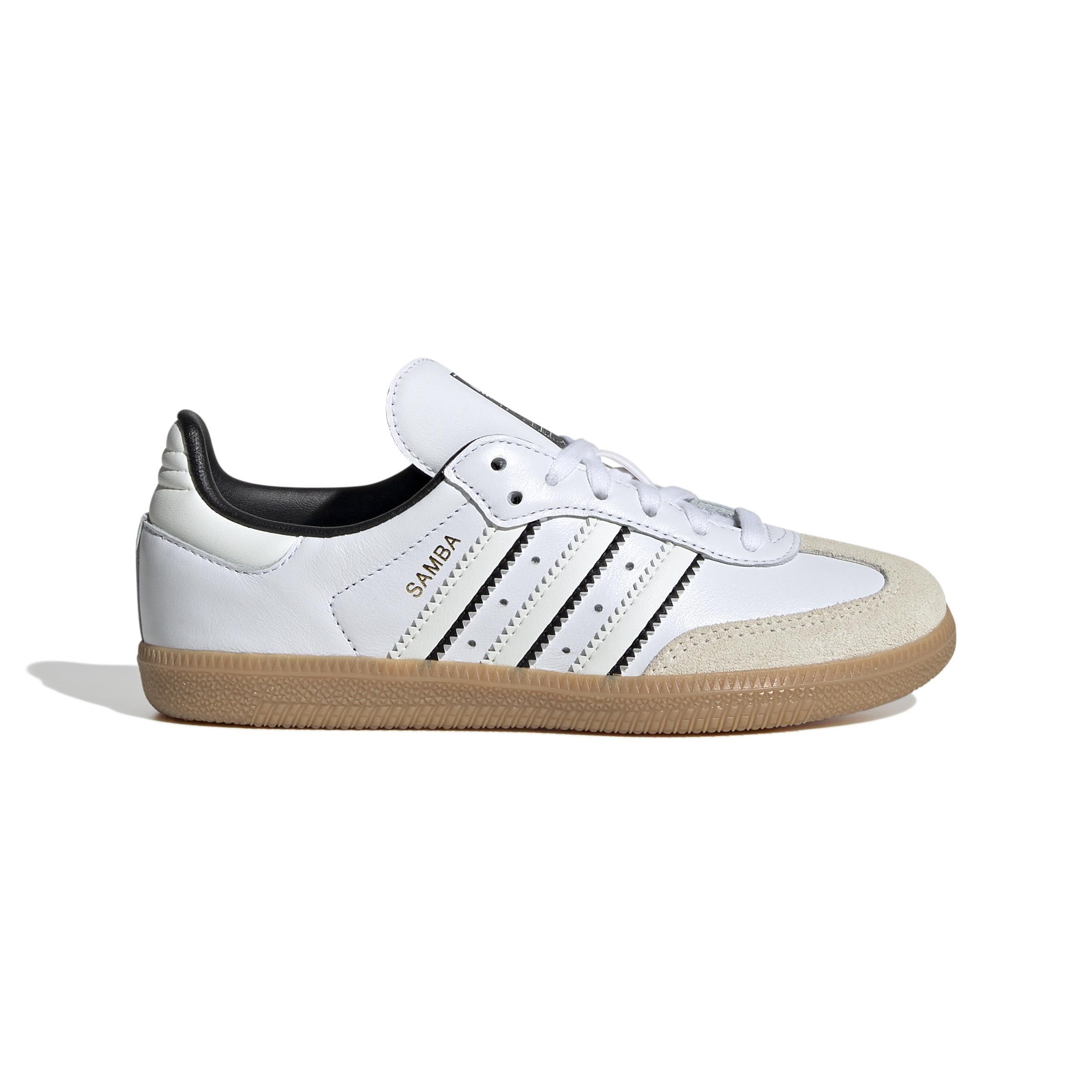 Unisex Kids Samba OG Shoes, White, A901_ONE, large image number 0