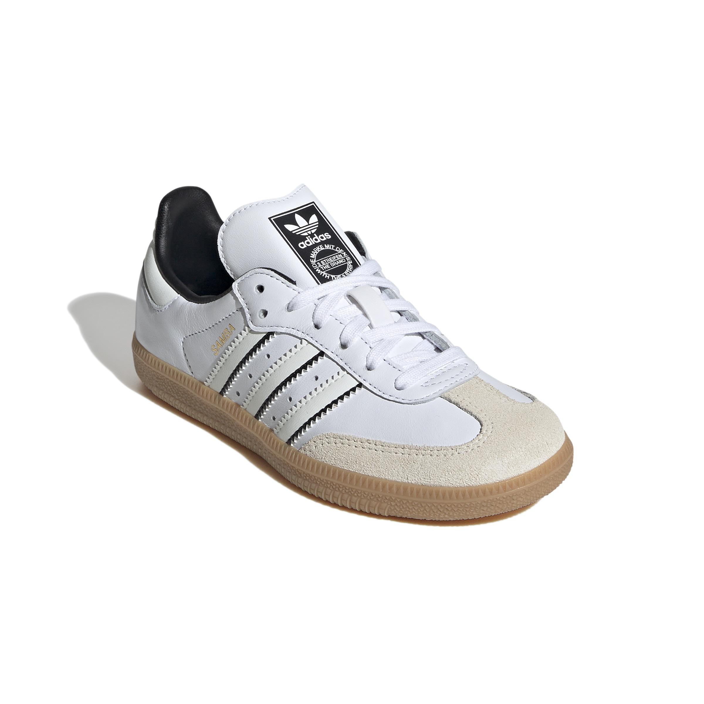 Unisex Kids Samba OG Shoes, White, A901_ONE, large image number 2