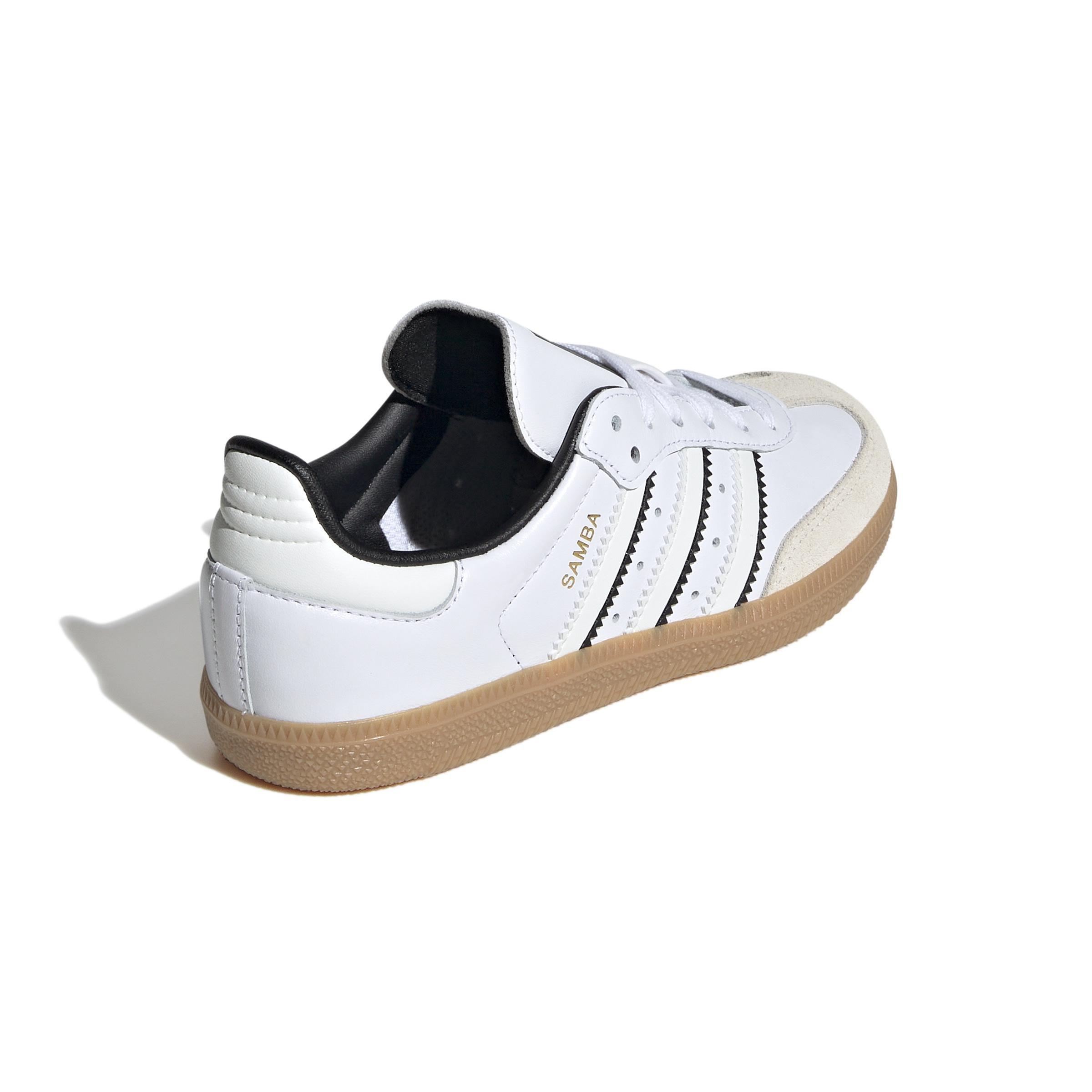 Unisex Kids Samba OG Shoes, White, A901_ONE, large image number 3