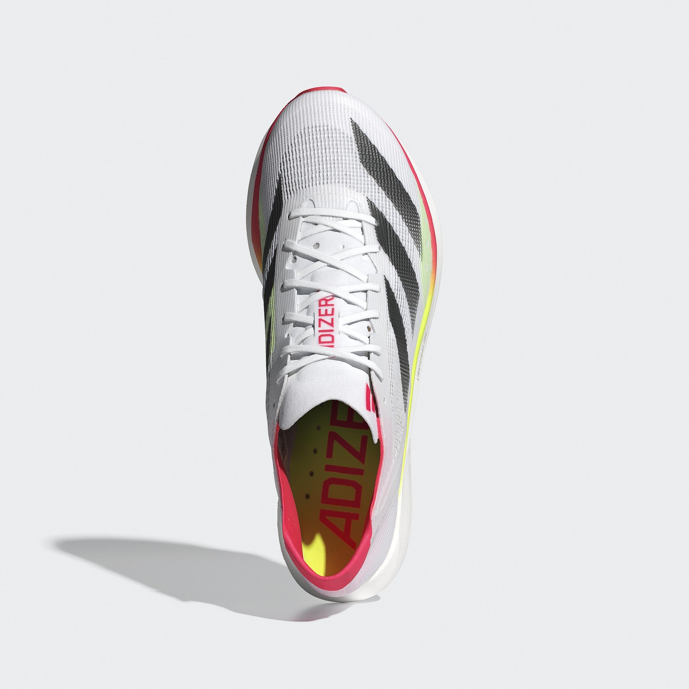 Adizero Takumi Sen 10 Shoes, White, A901_ONE, large image number 3