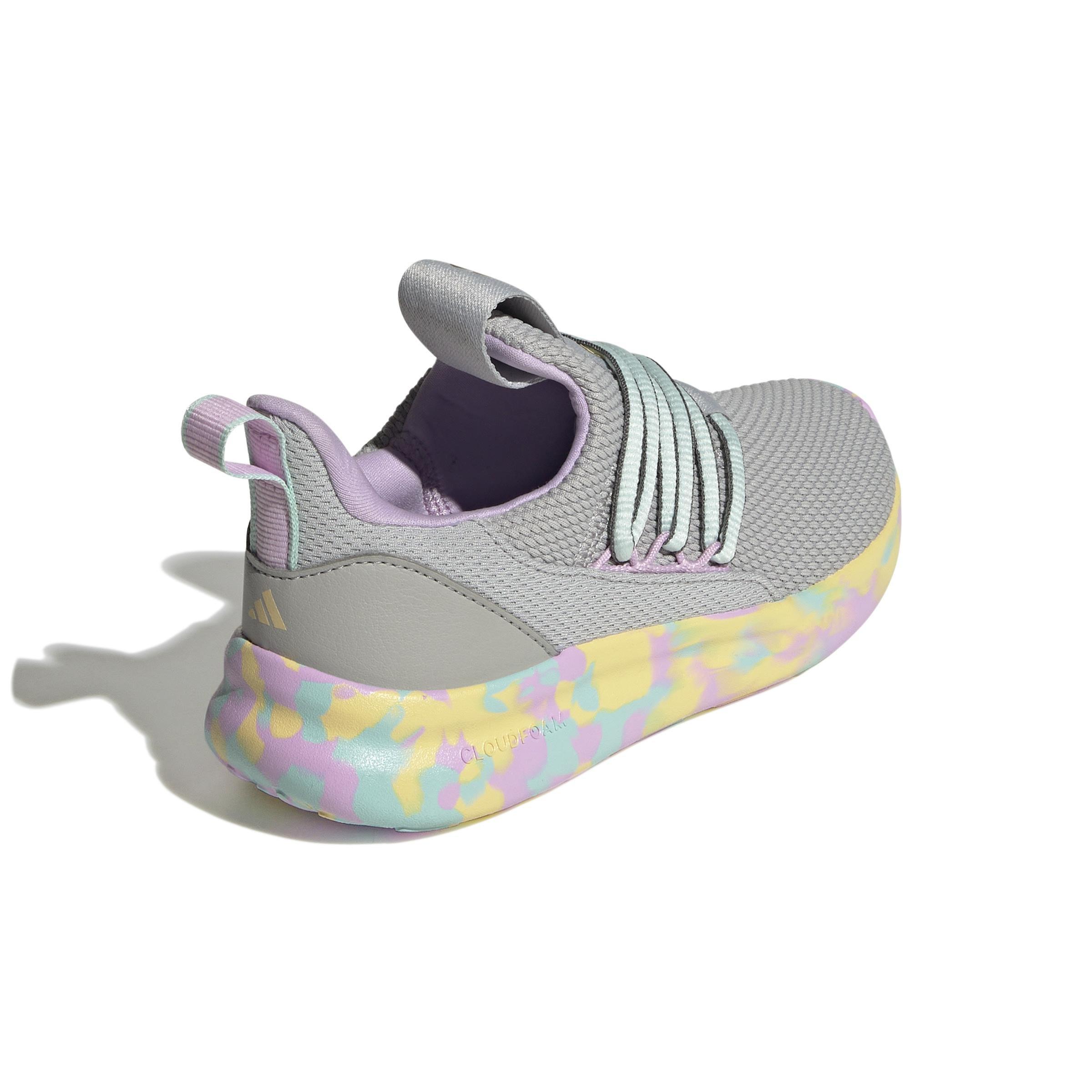 Unisex Kids Lite Racer Adapt 7.0 Shoes, Grey, , large image number 3