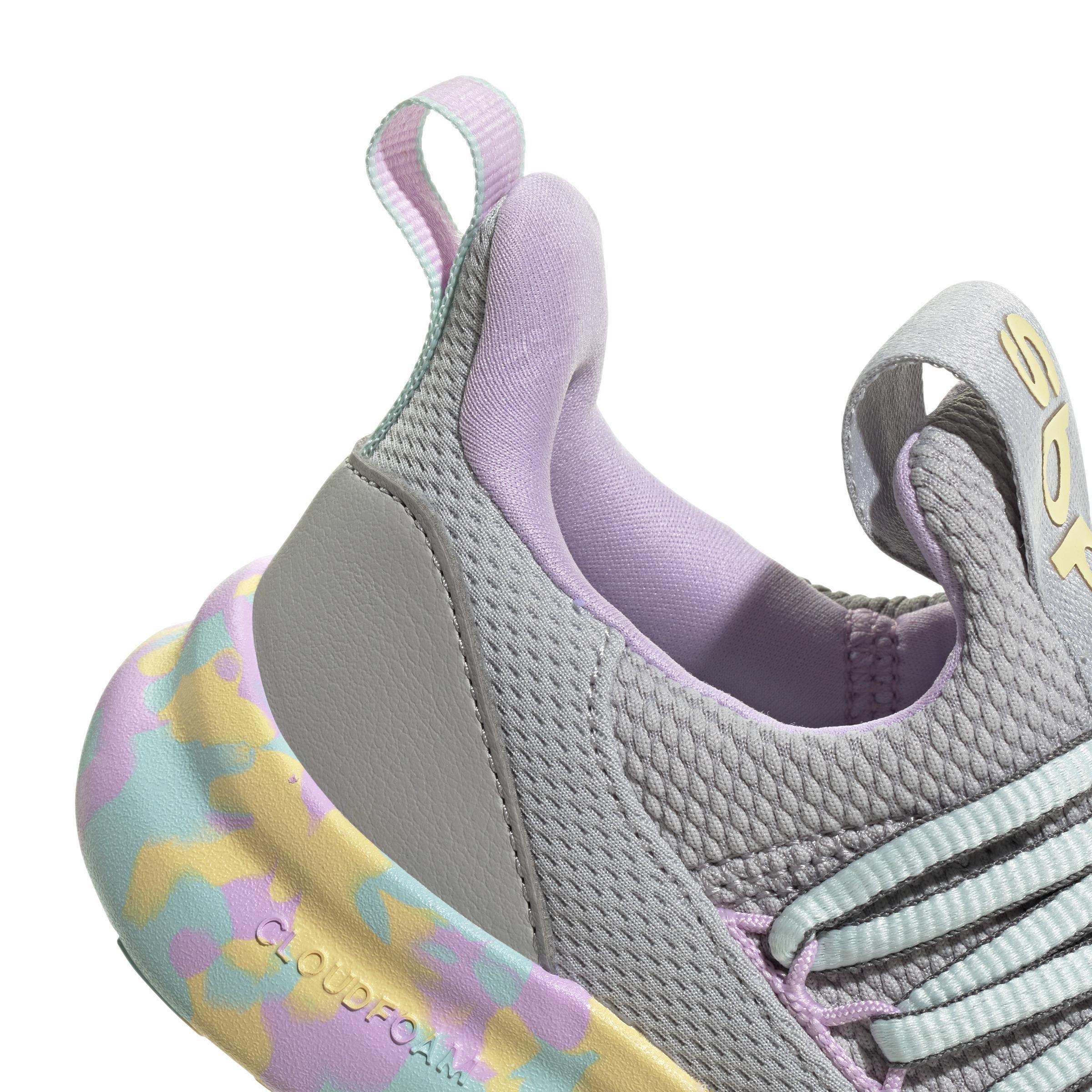 Unisex Kids Lite Racer Adapt 7.0 Shoes, Grey, , large image number 4