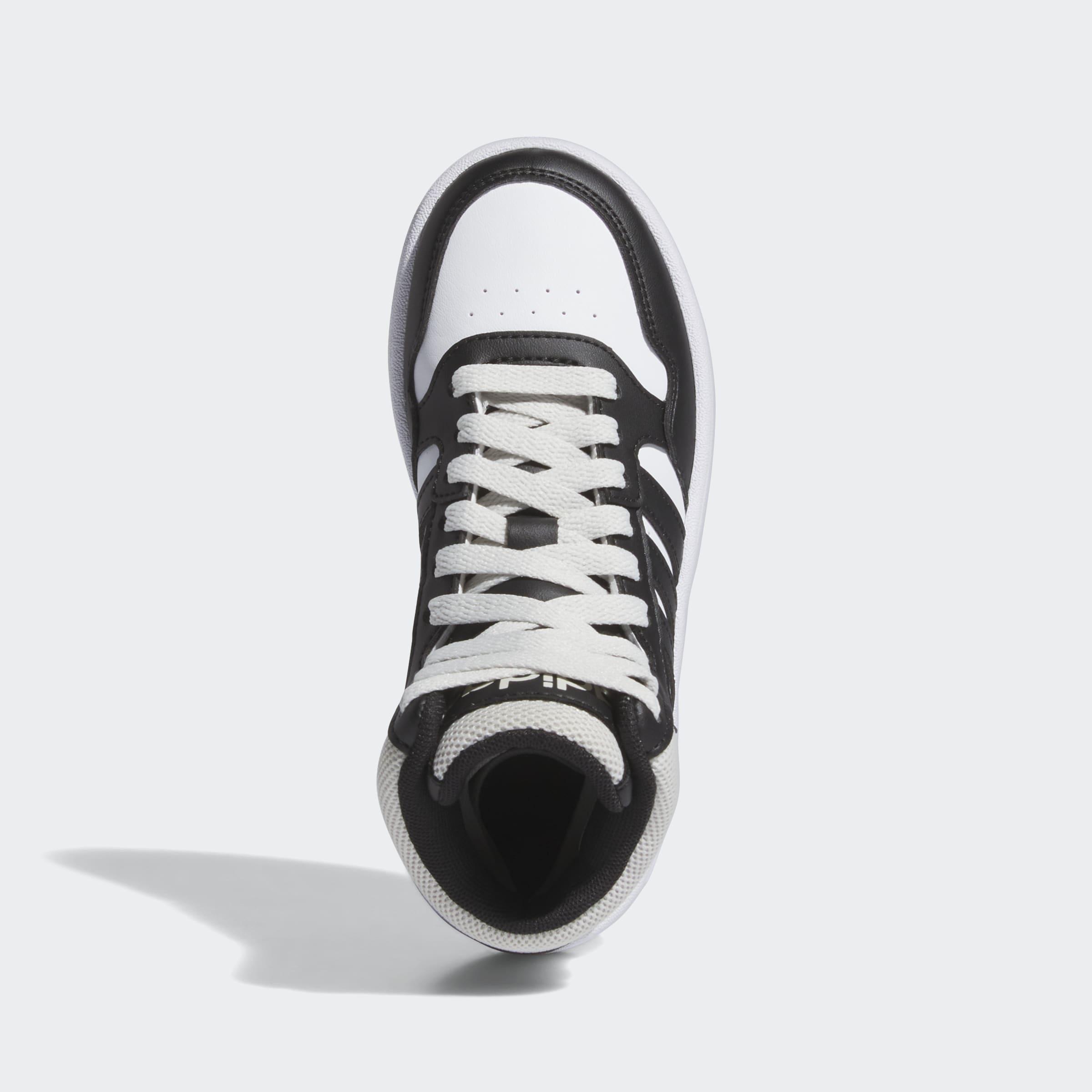 Kids Unisex Hoops Mid Shoes, Grey, A901_ONE, large image number 1