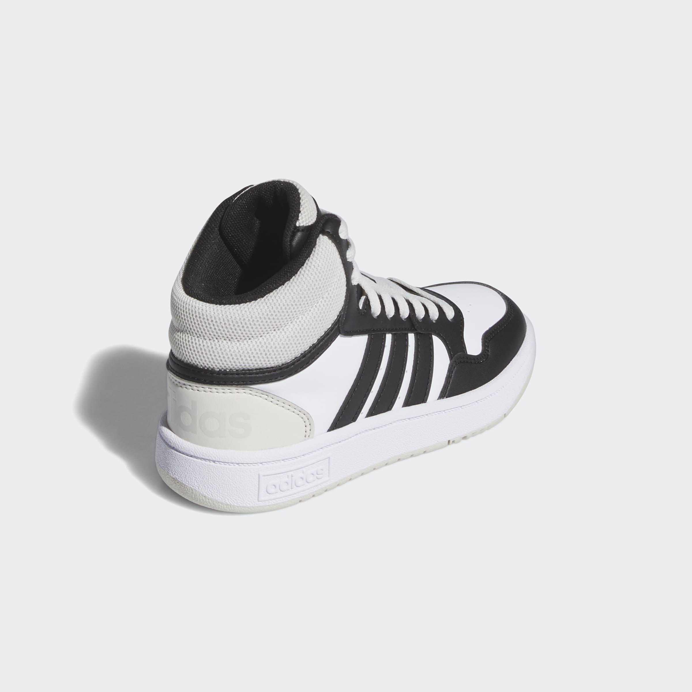 Kids Unisex Hoops Mid Shoes, Grey, A901_ONE, large image number 3