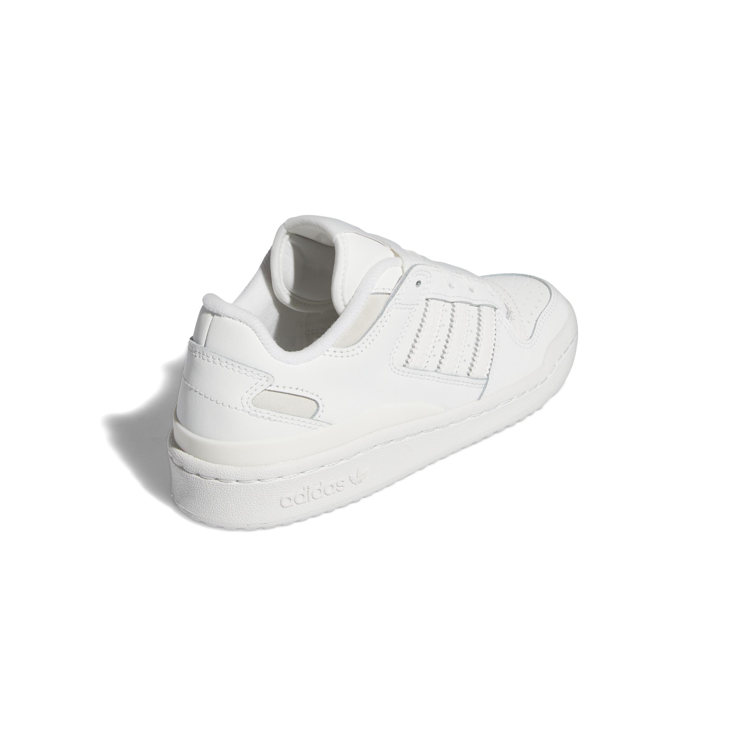 Kids Unisex Forum Low Cl Shoes, White, A901_ONE, large image number 6
