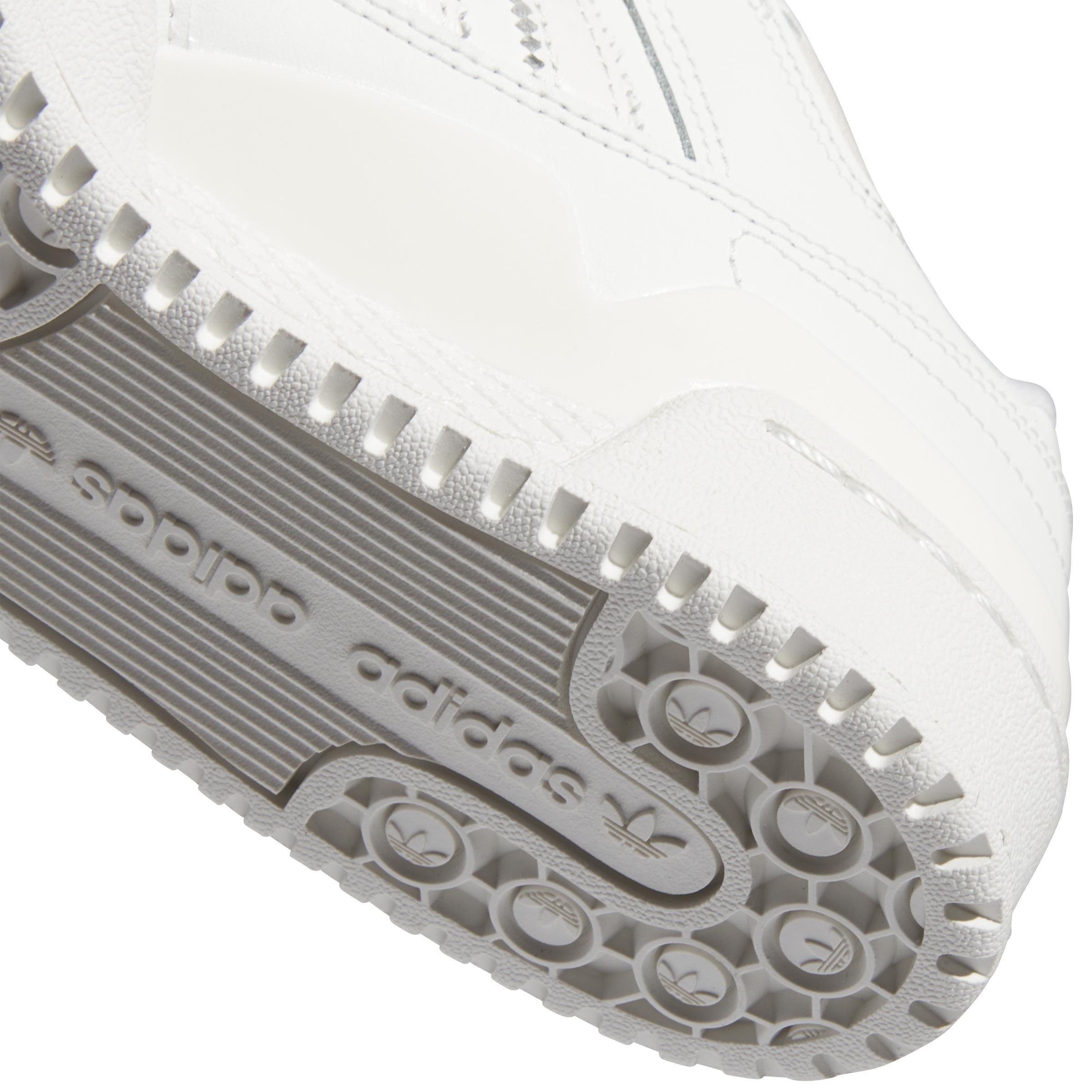 Kids Unisex Forum Low Cl Shoes, White, A901_ONE, large image number 8