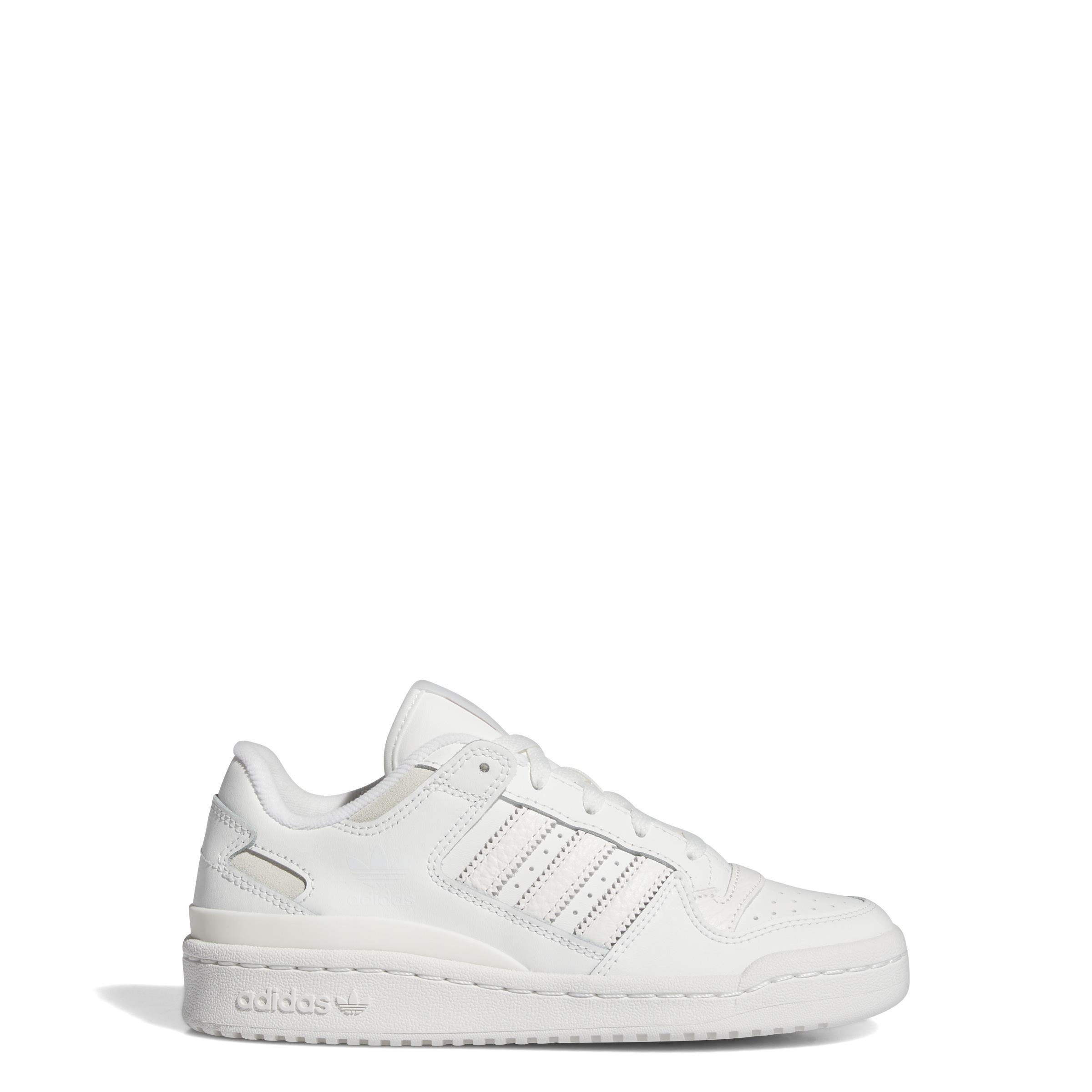 Kids Unisex Forum Low Cl Shoes, White, A901_ONE, large image number 12