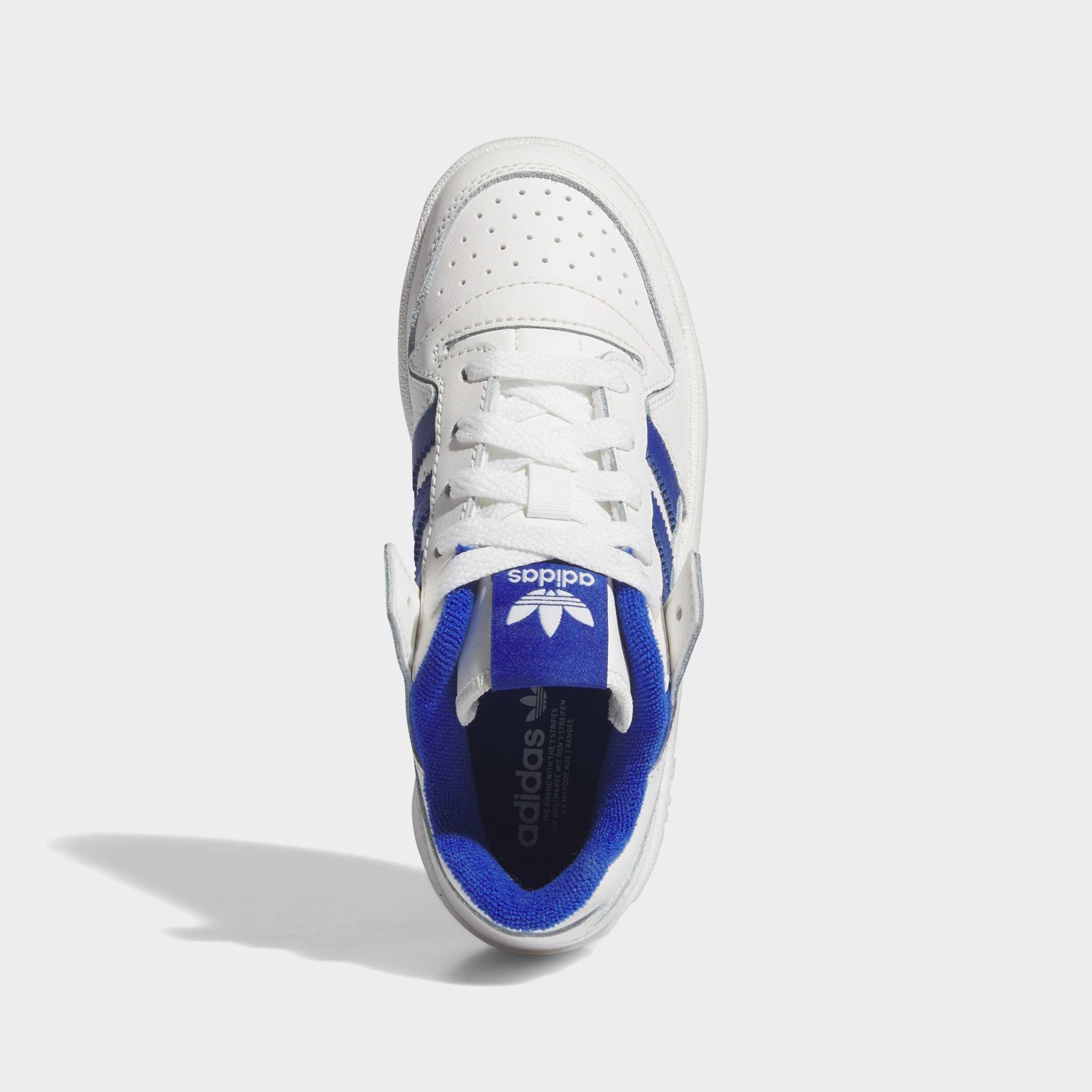Kids Unisex Forum Low Cl Shoes, White