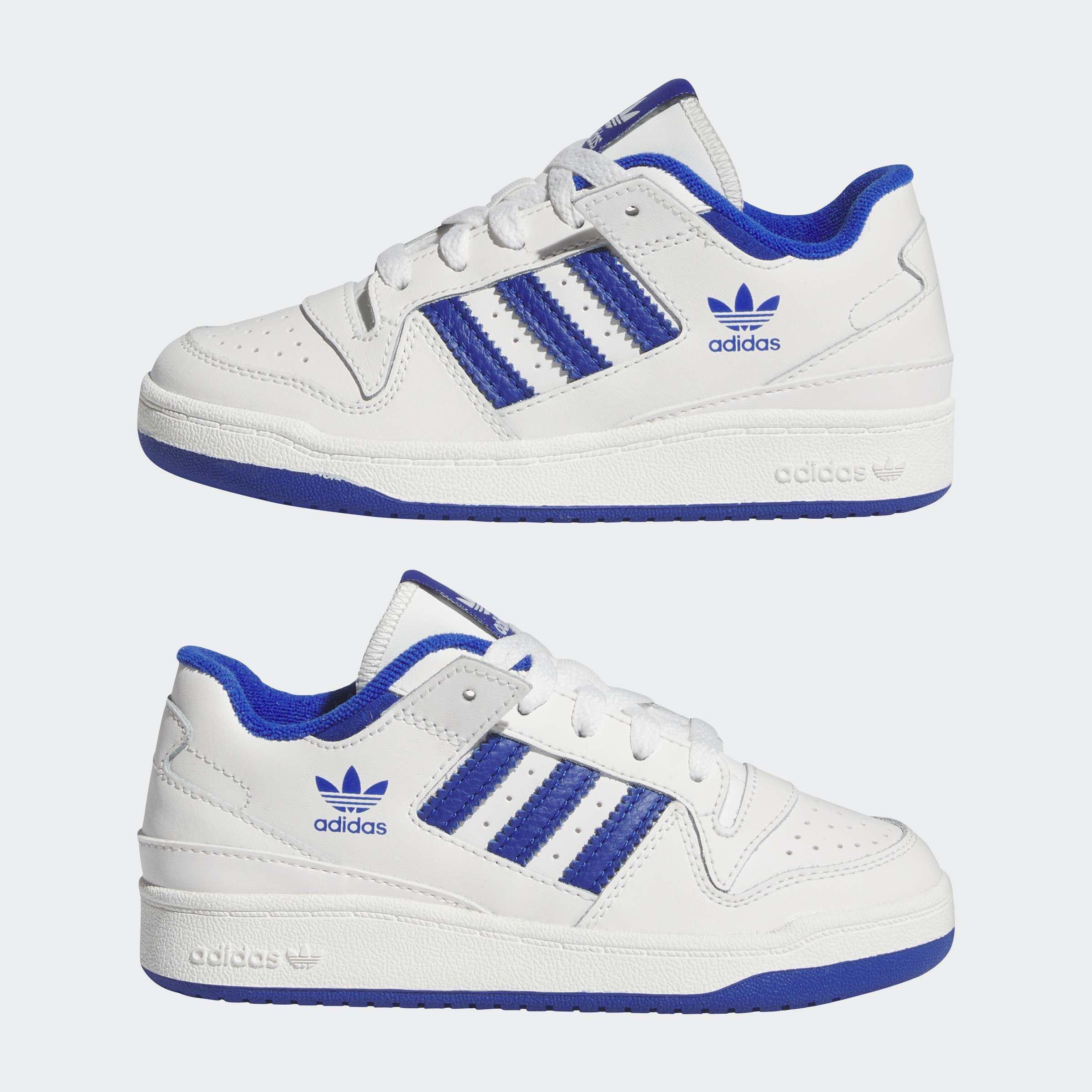 Kids Unisex Forum Low Cl Shoes, White, A901_ONE, large image number 6