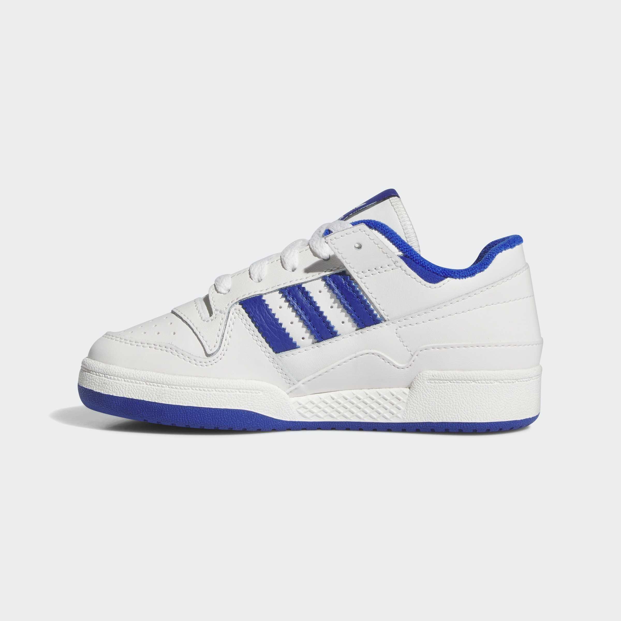 Kids Unisex Forum Low Cl Shoes, White, A901_ONE, large image number 8