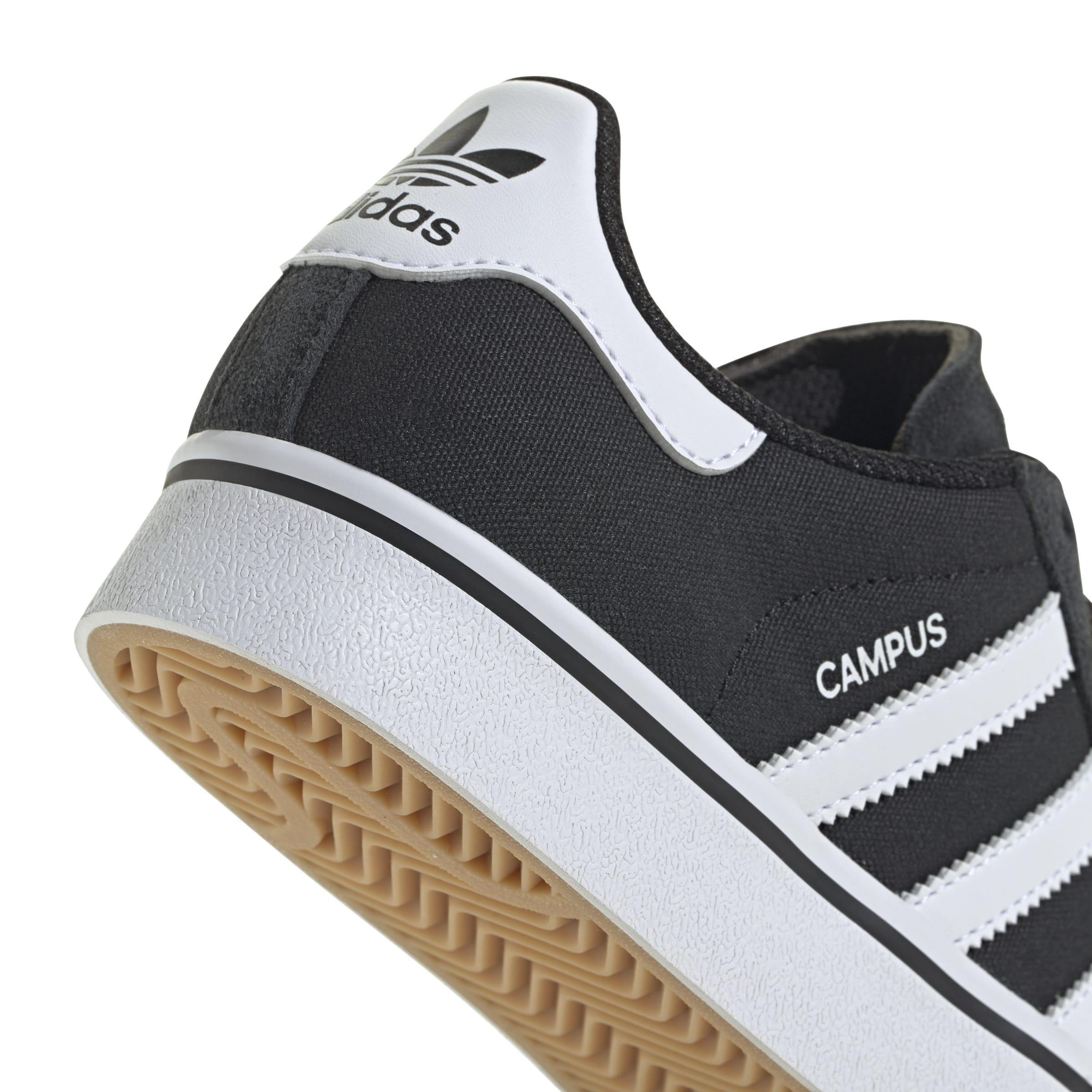 Unisex Kids Campus Vulc Shoes, Black, A901_ONE, large image number 4