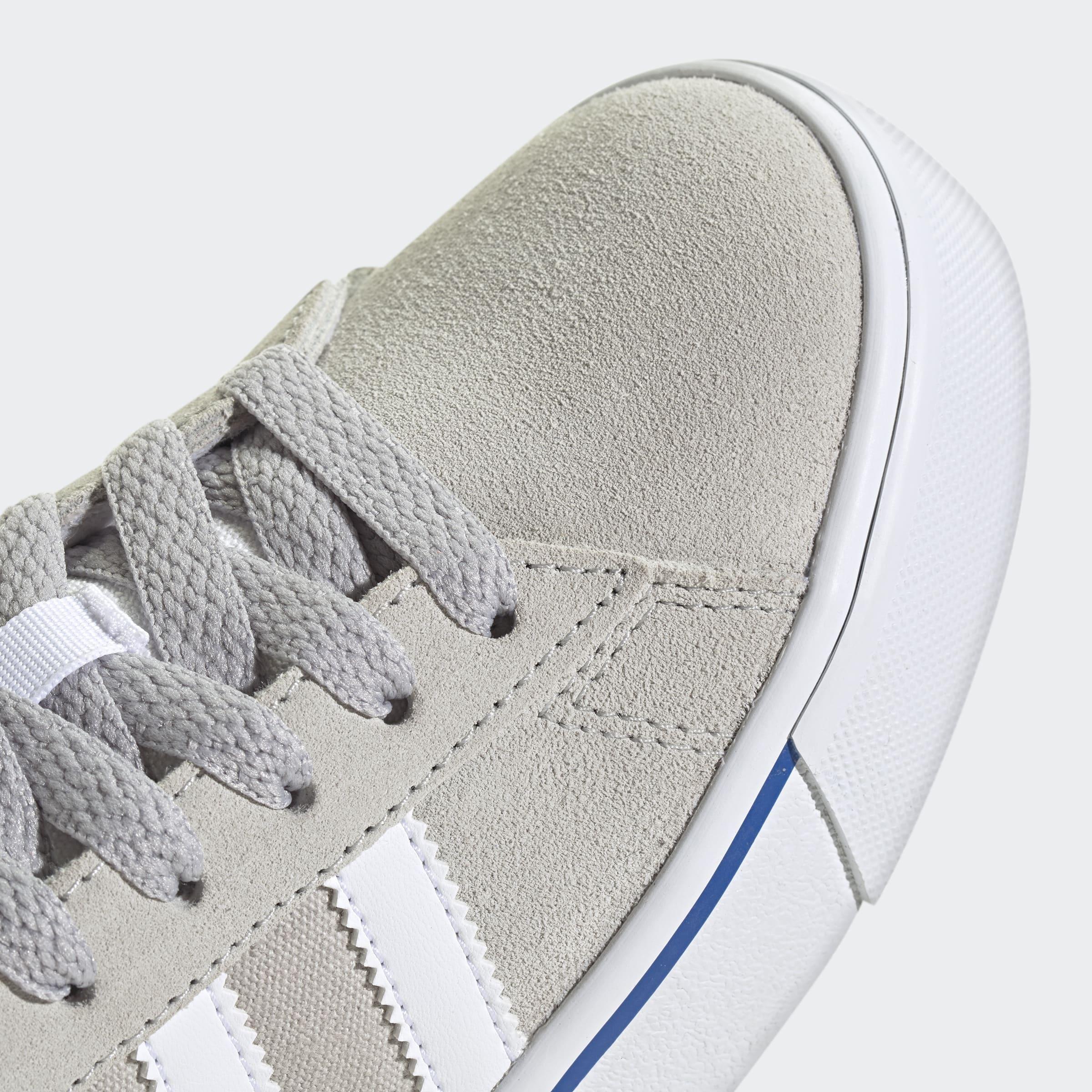 Kids Unisex Campus Vulc Shoes, Grey, A901_ONE, large image number 4