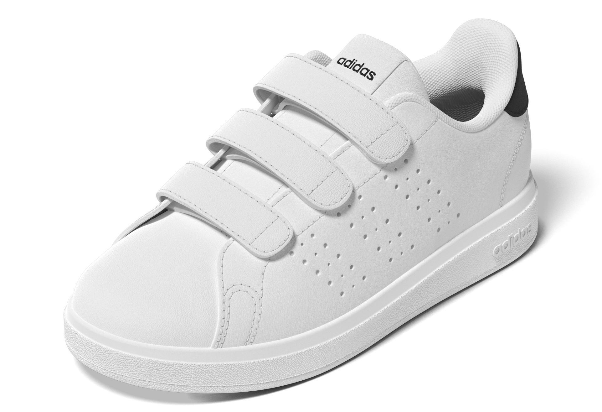 Unisex Kids Advantage Base 2.0 Shoes, White, , large image number 6