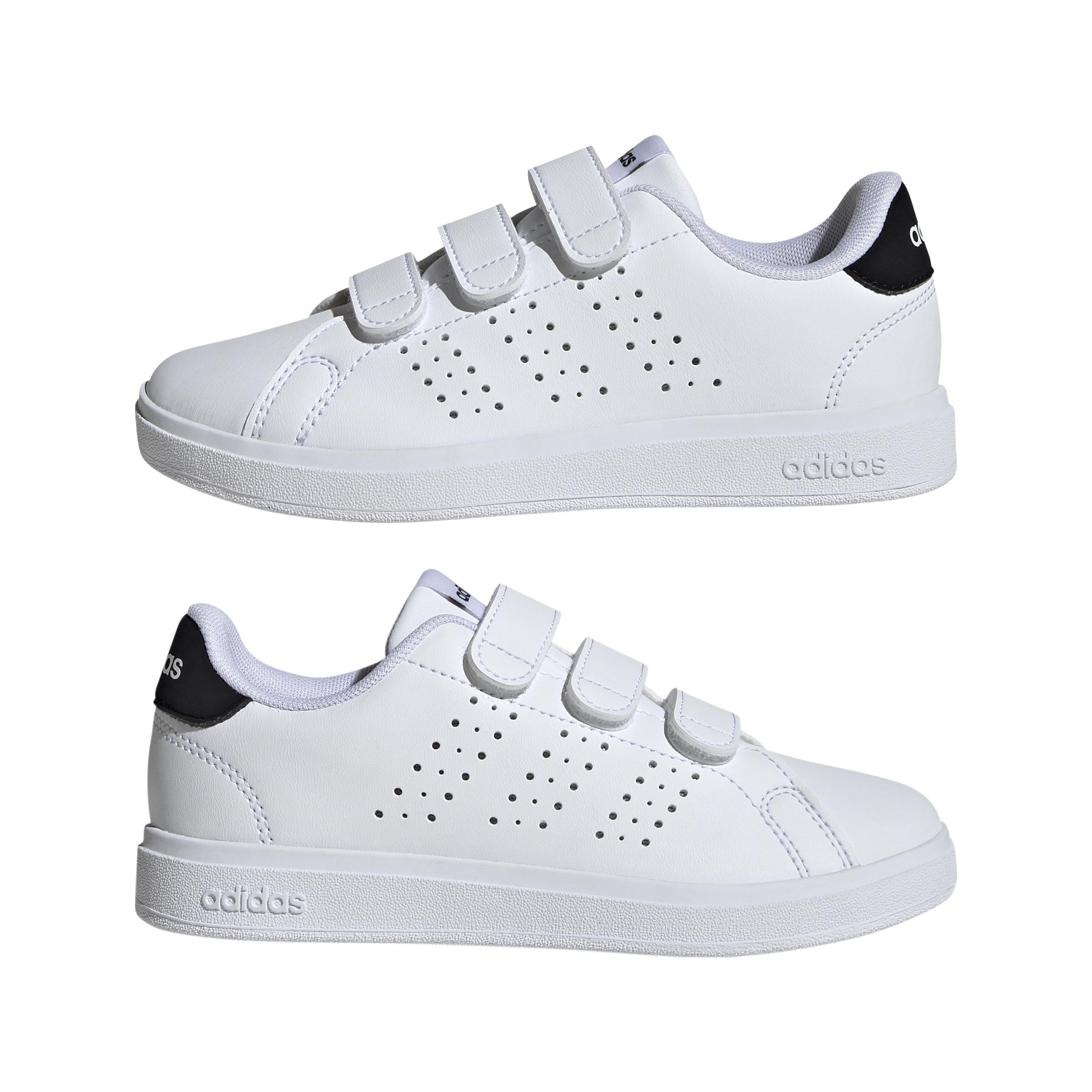 Unisex Kids Advantage Base 2.0 Shoes, White, , large image number 9